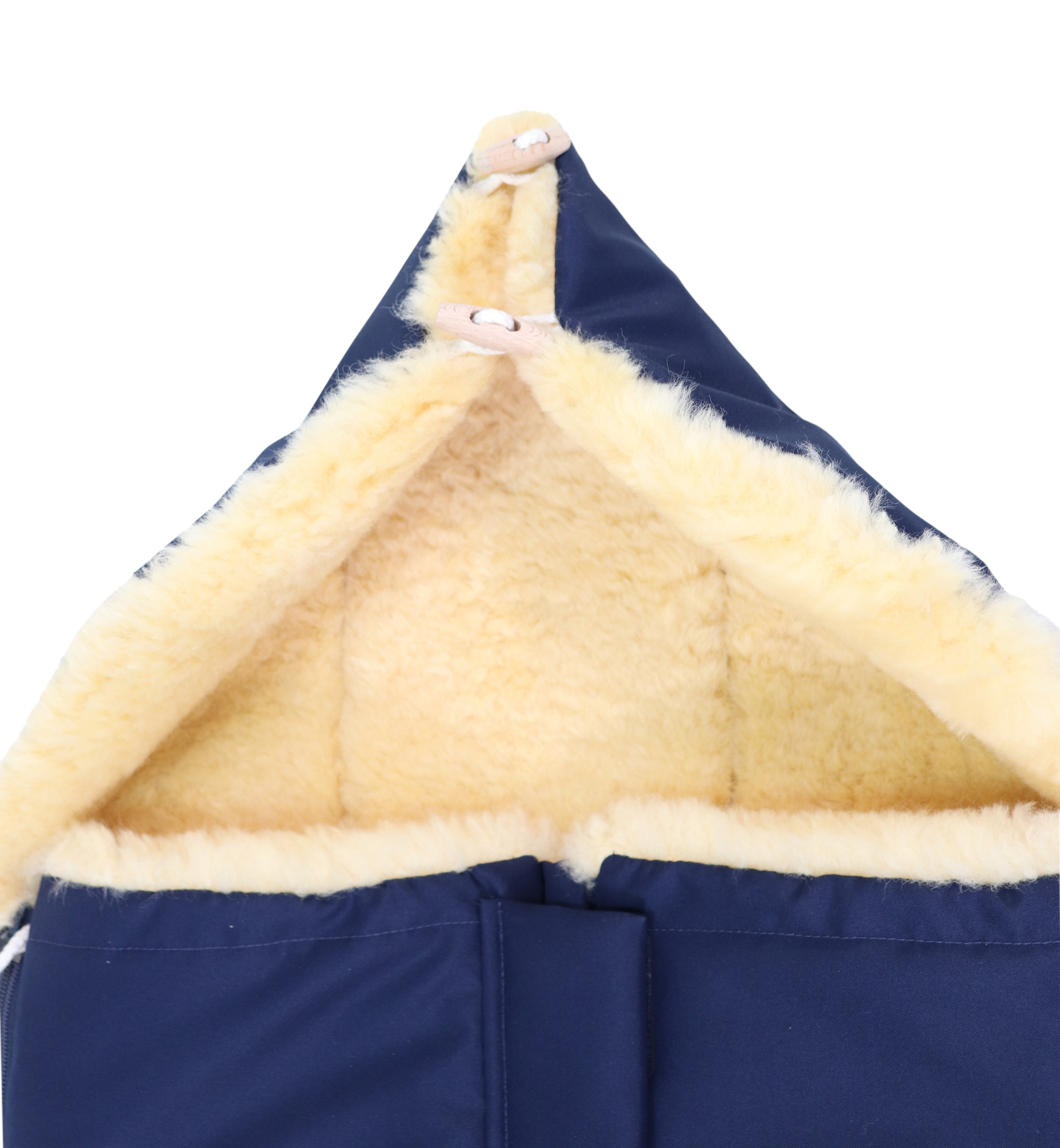 ALLEX Lammfell Fußsack