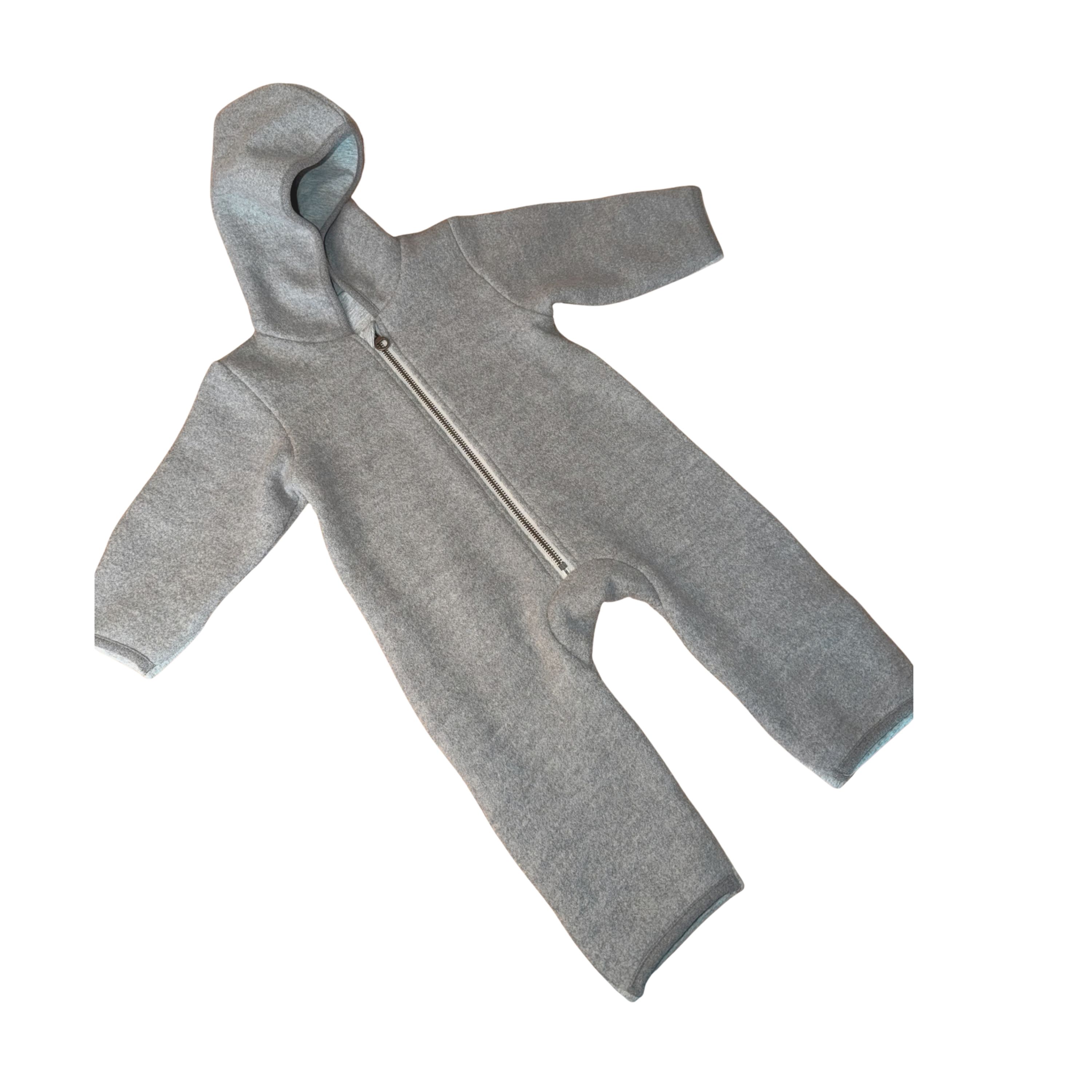 WOOL WALK Overall, 100% Wool, light grey
