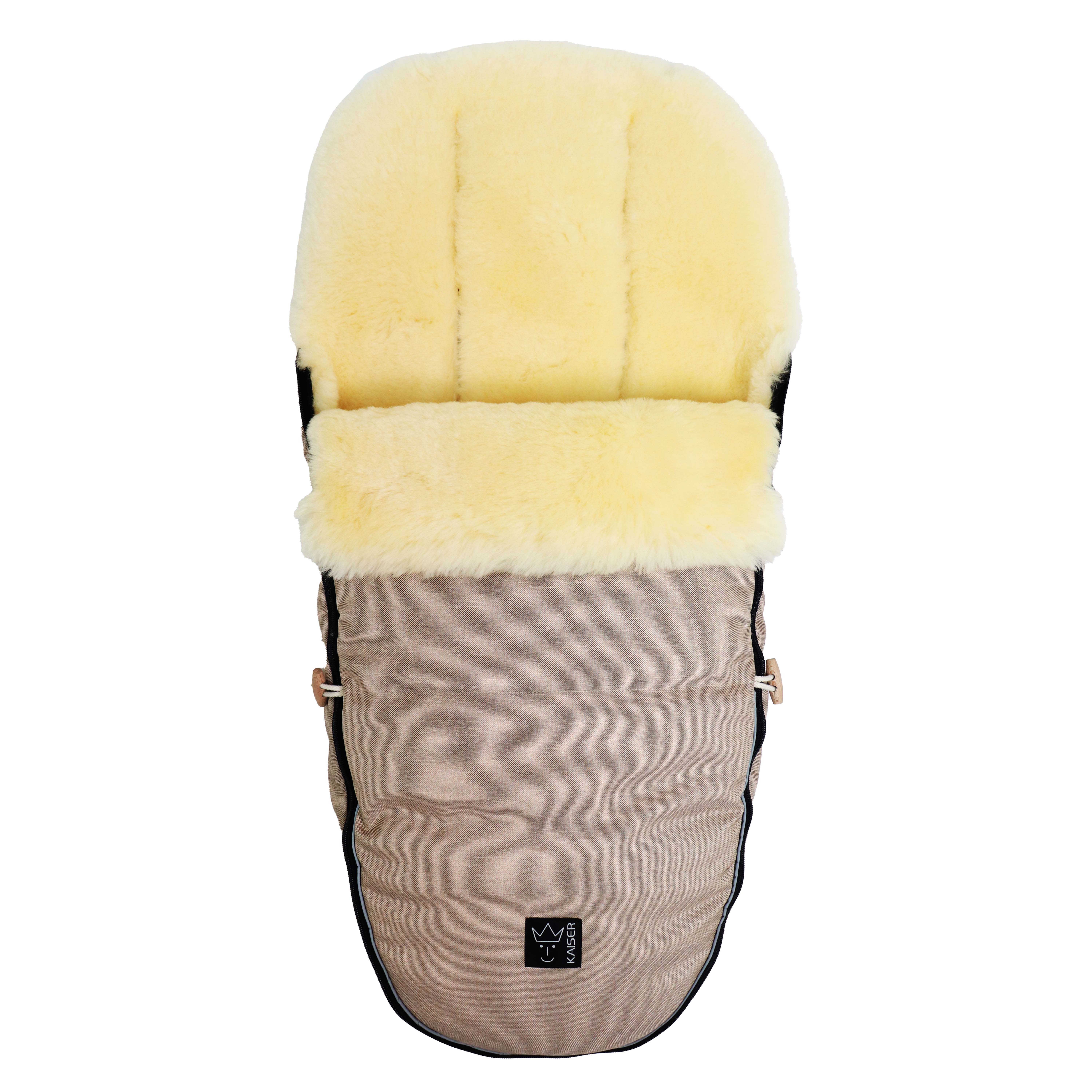 LOVE THE NATURE Lammfell Kinderwagen Fußsack LOVE THE NATURE Lammfell Kinderwagen Fußsack
