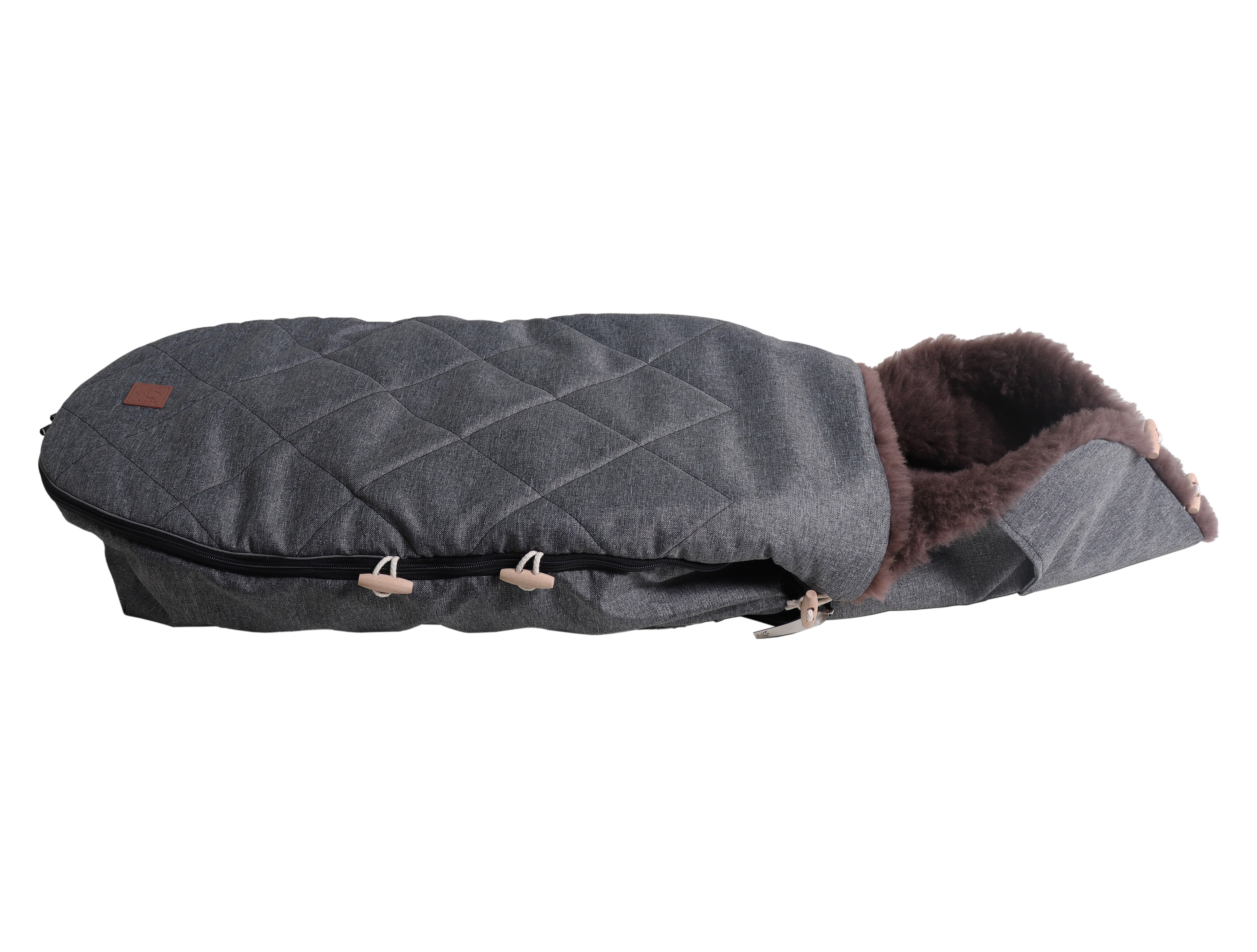 TOFFEE Lammfell Fußsack TOFFEE Lammfell Fußsack