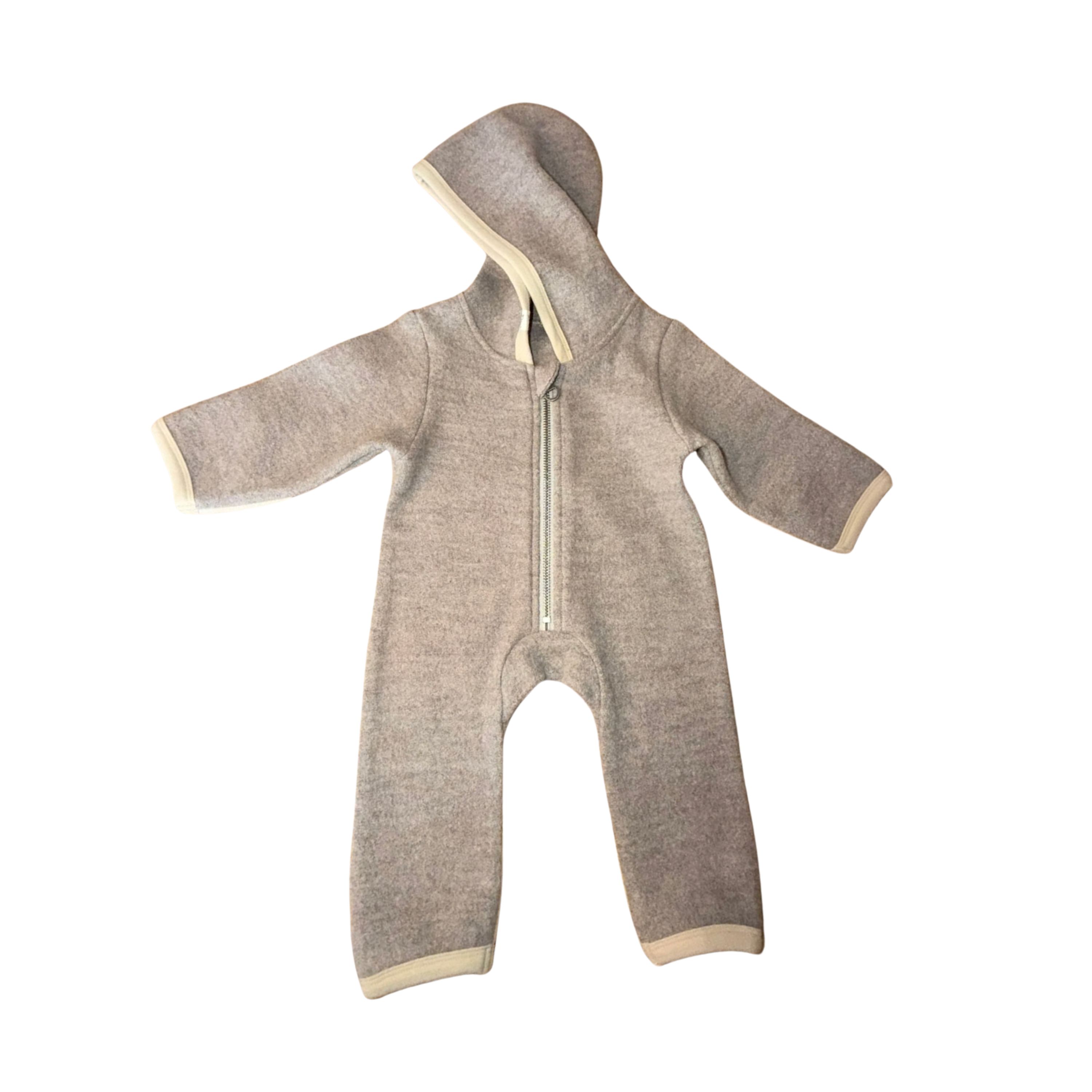WOOL WALK Overall, 100% Wool, light brown