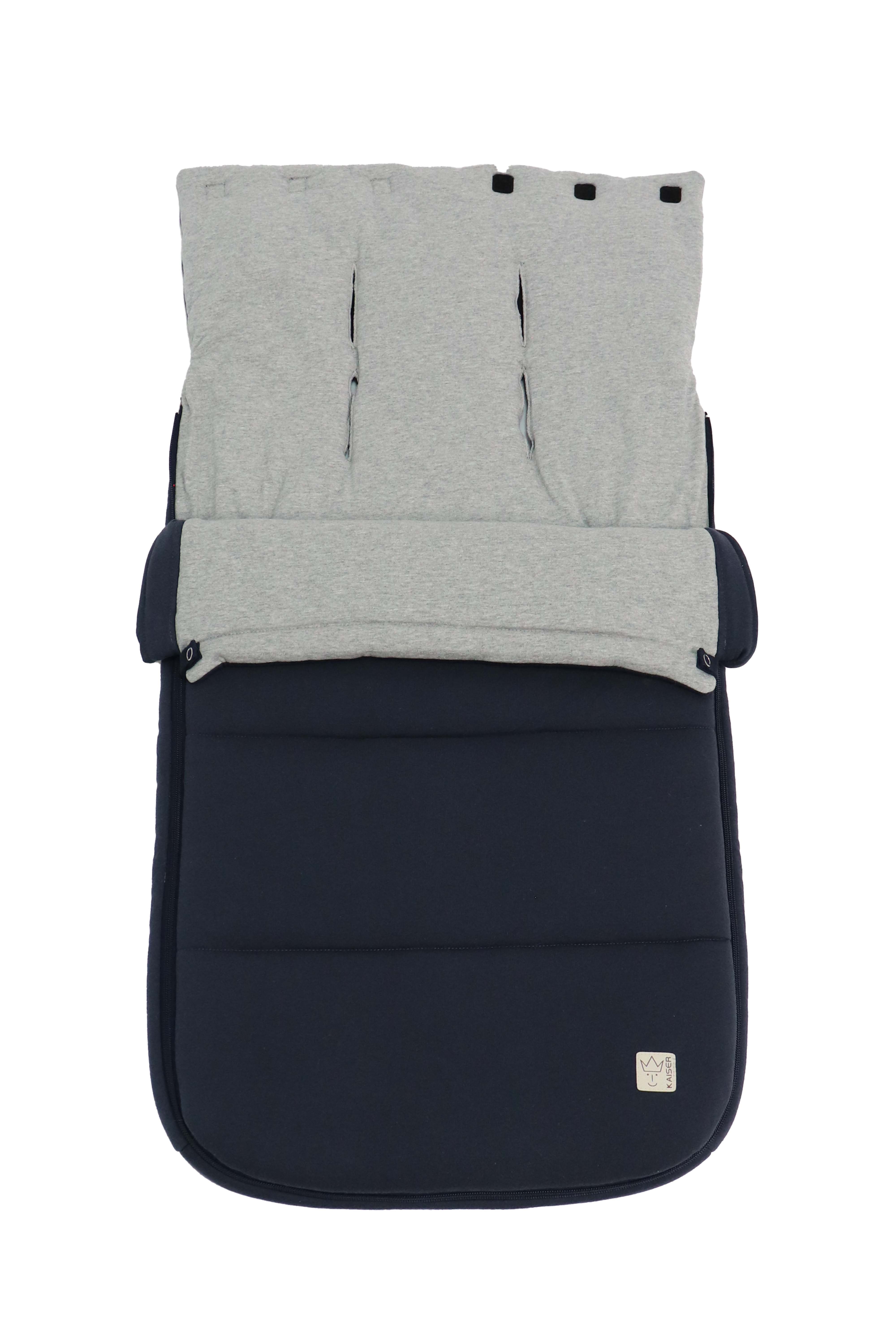 JESSY JERSEY Sommer Fußsack Geöffneter Sommer Fußsack in der Farbe navy