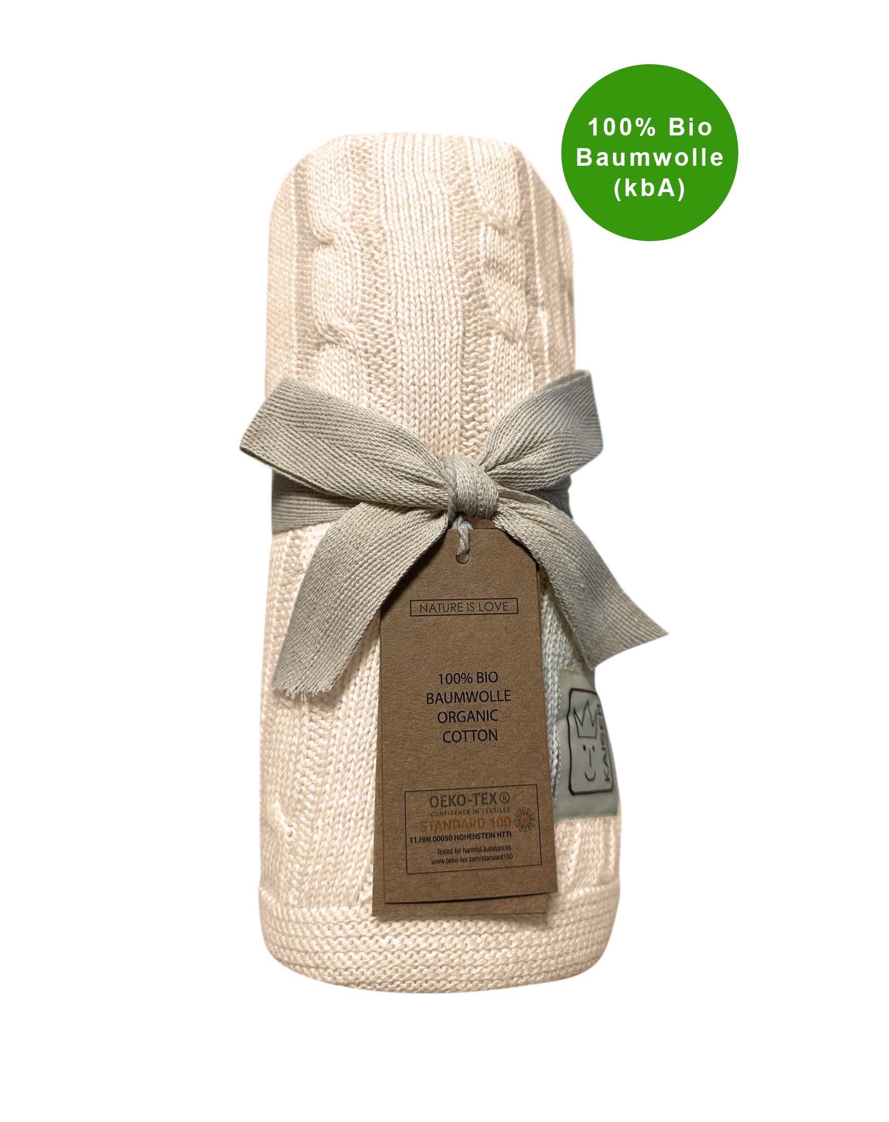 CABLE KNITT Babydecke Strick CABLE KNITT Babydecke Strick