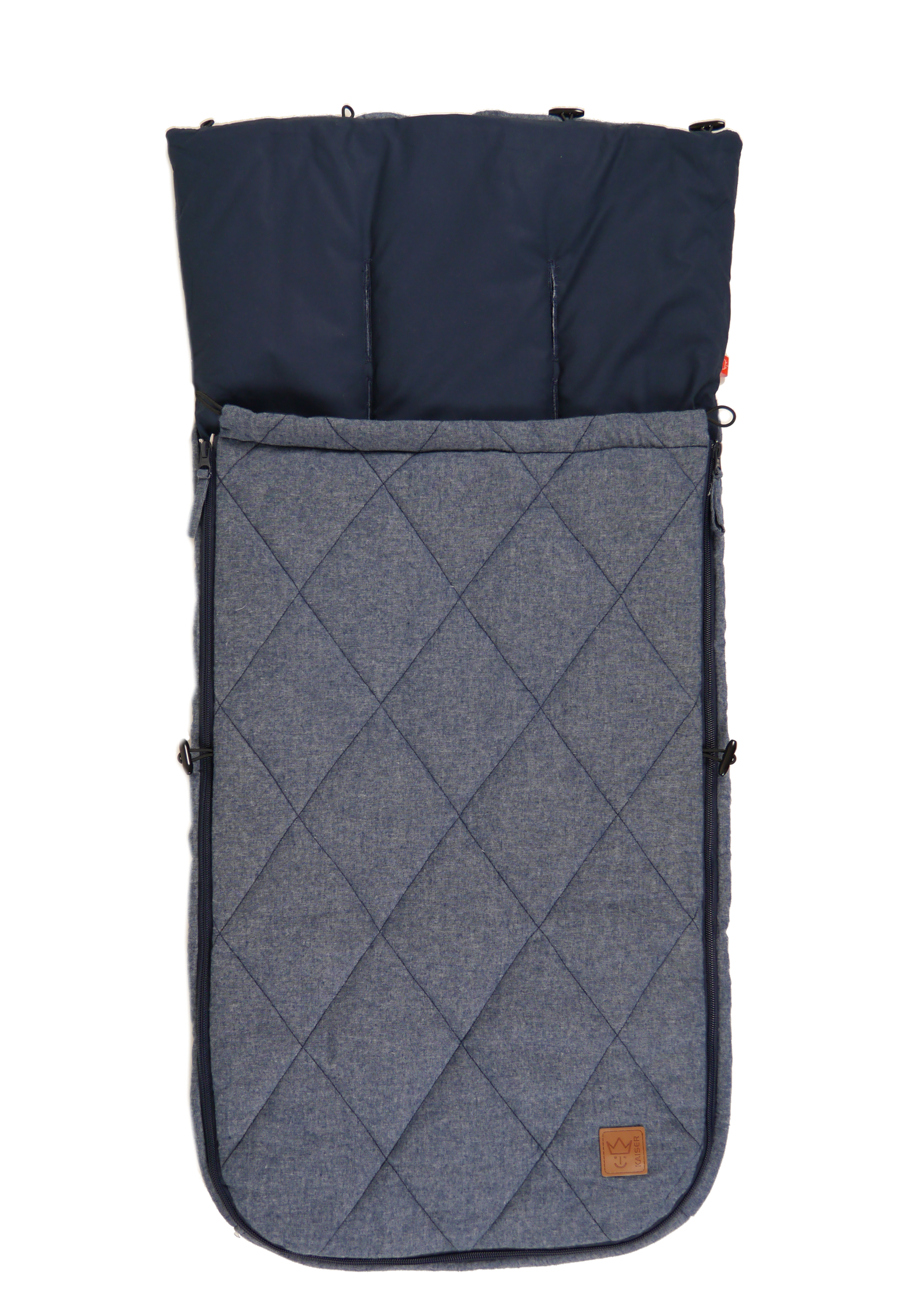 navy melange