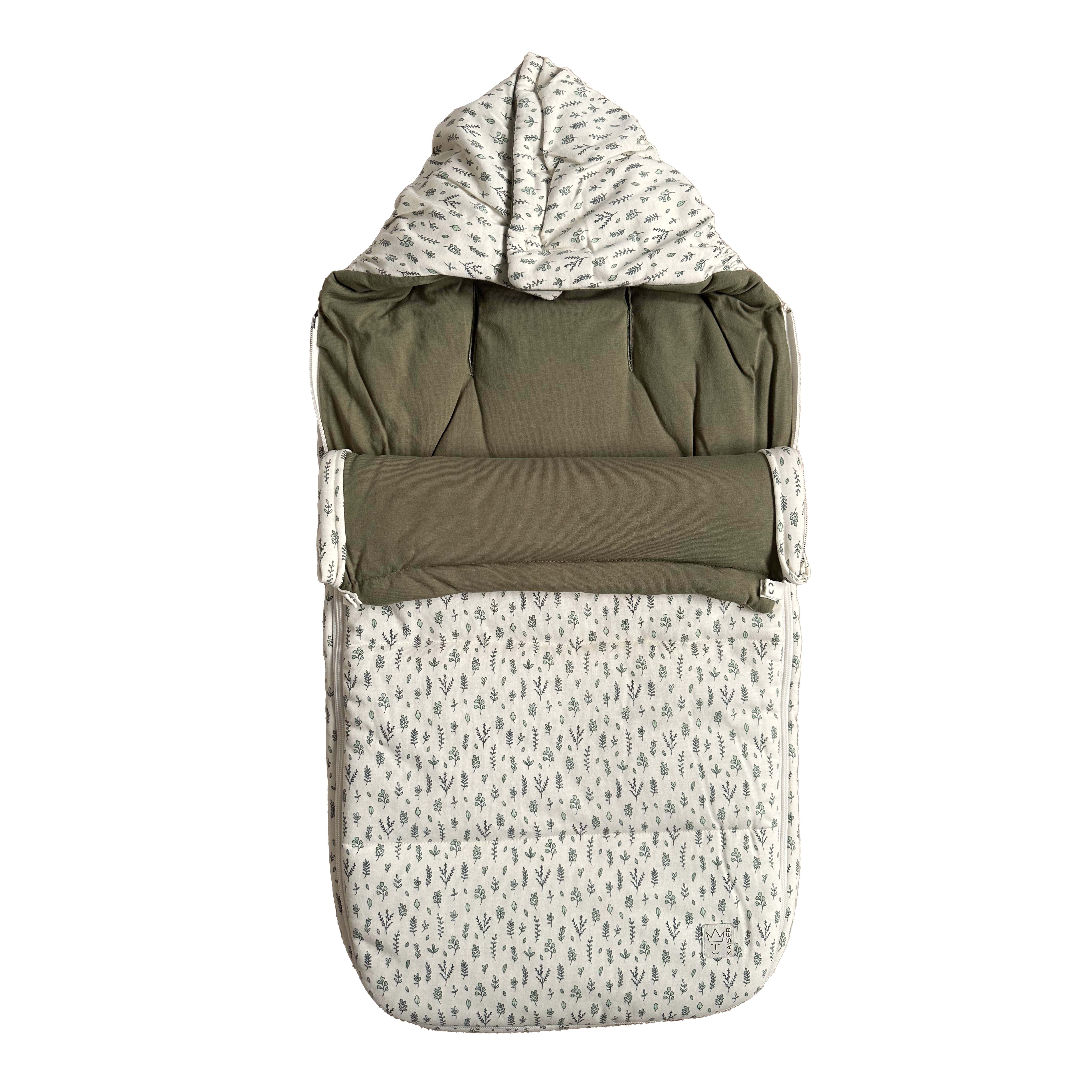 Sommer Fußsack in der Farbe leave