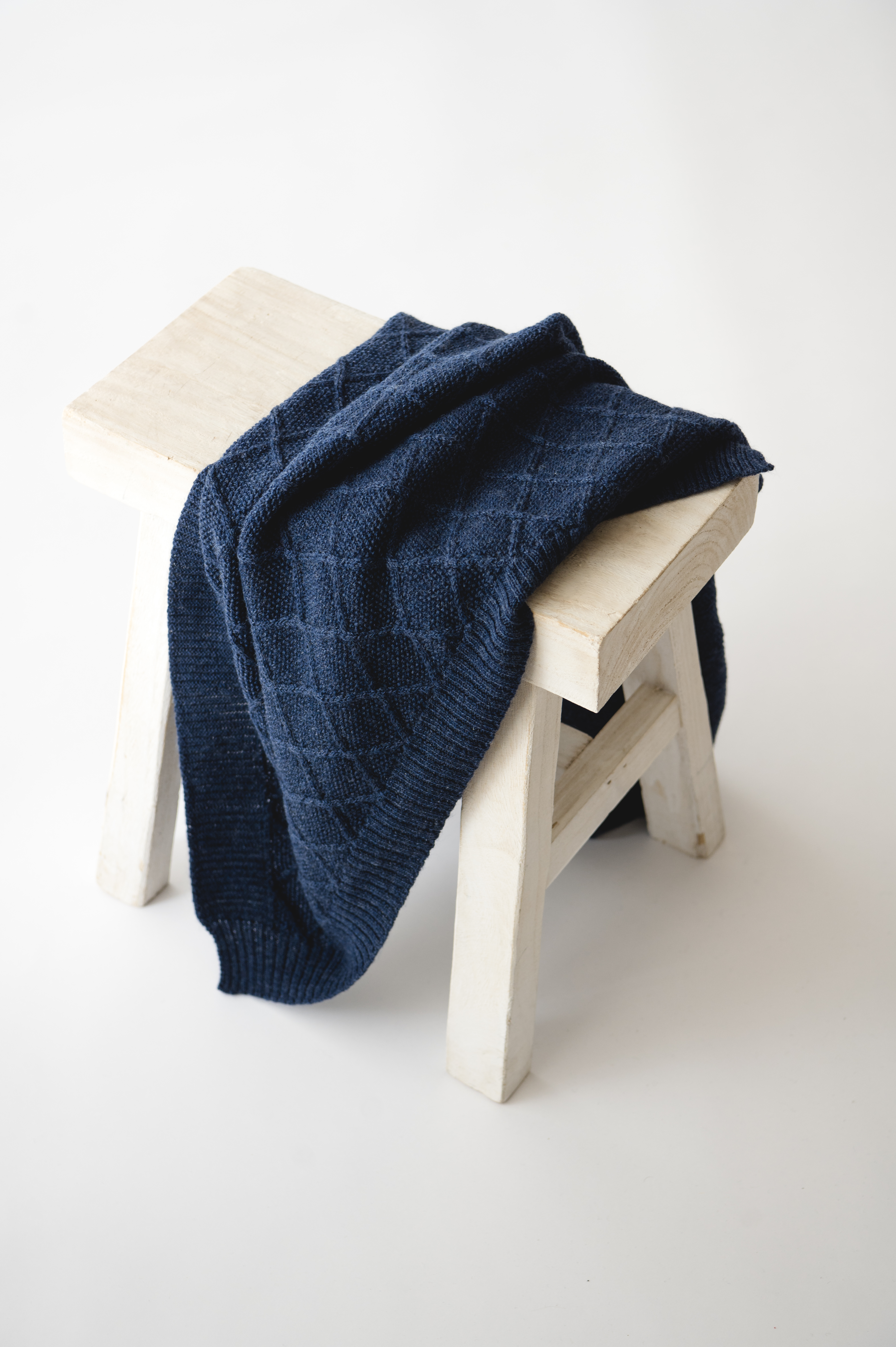 WOOL Babydecke Strick WOOL Babydecke Strick