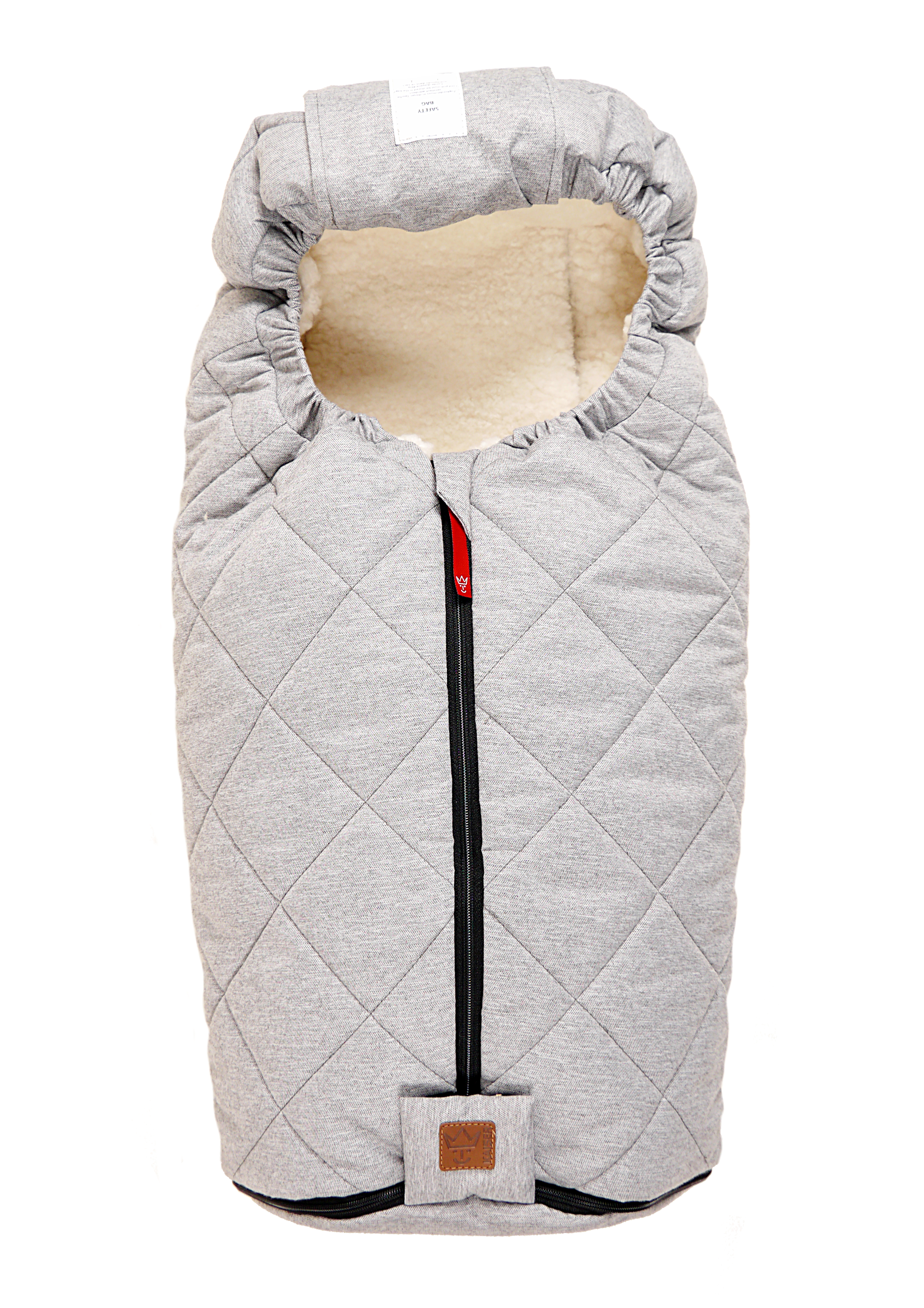 BELLA for Bugaboo und Joolz Babyschalen Fußsack BELLA in hellgrau