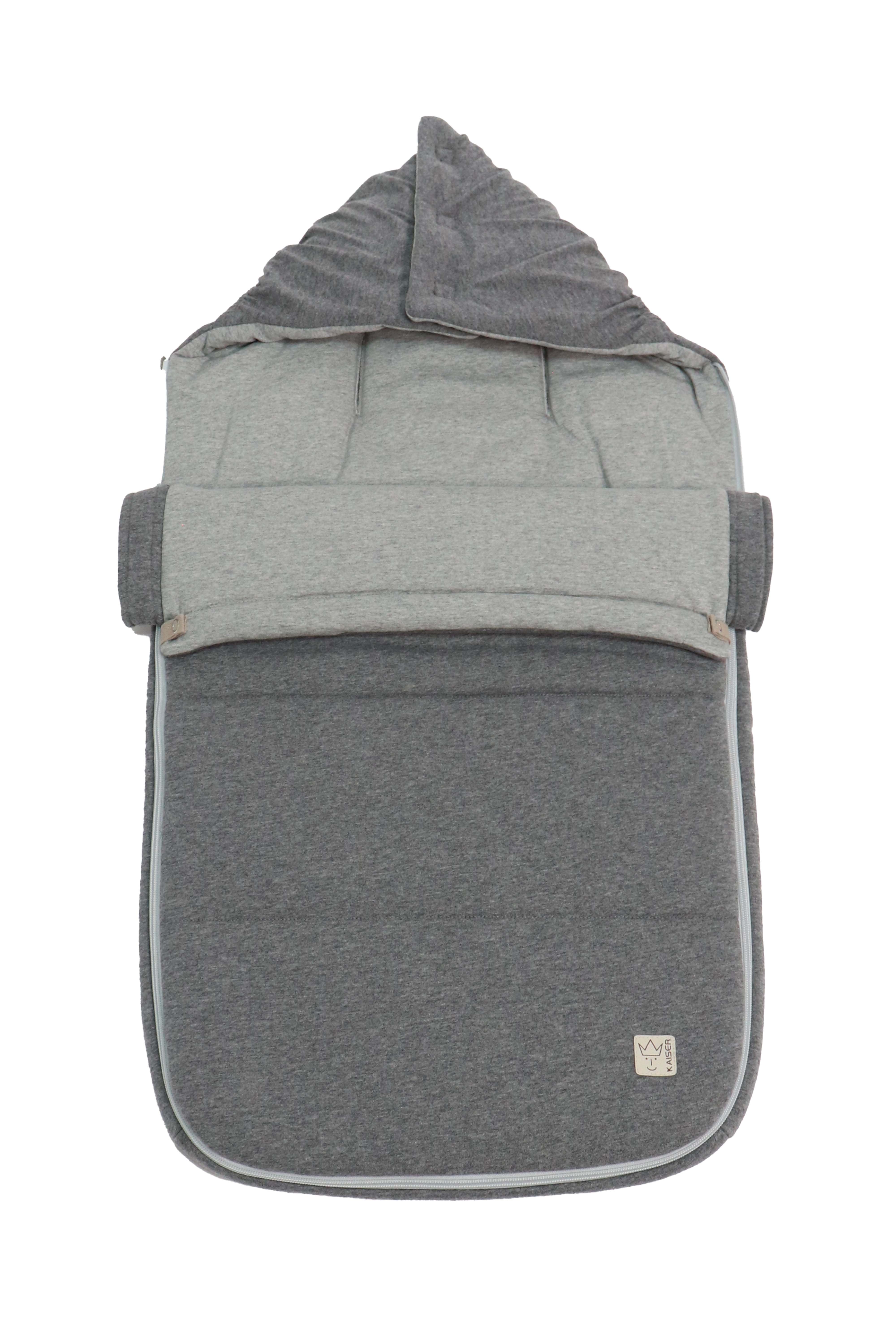 Sommer Fußsack in der Farbe anthrazit