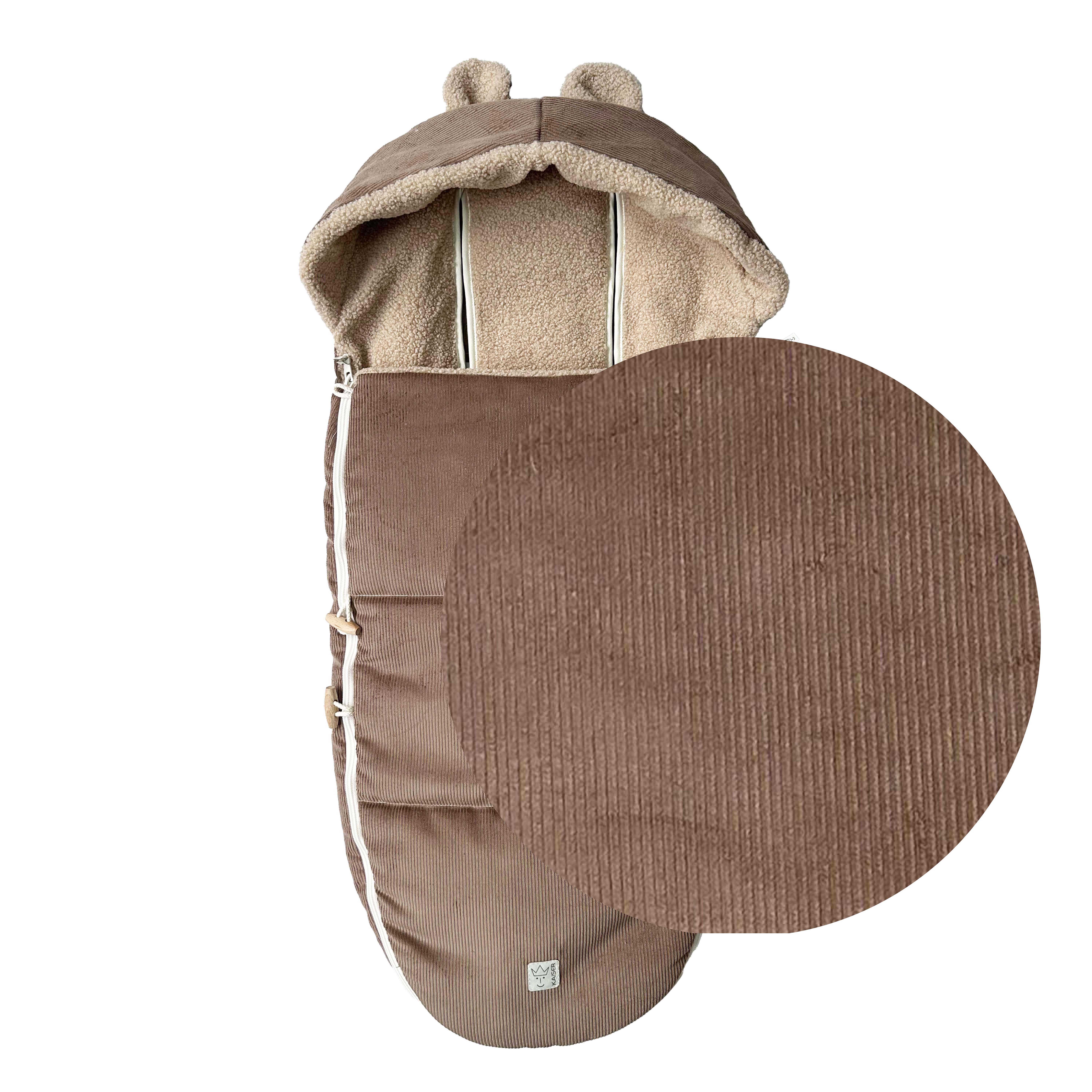 HAU KEA Fußsack in der Farbe caribou