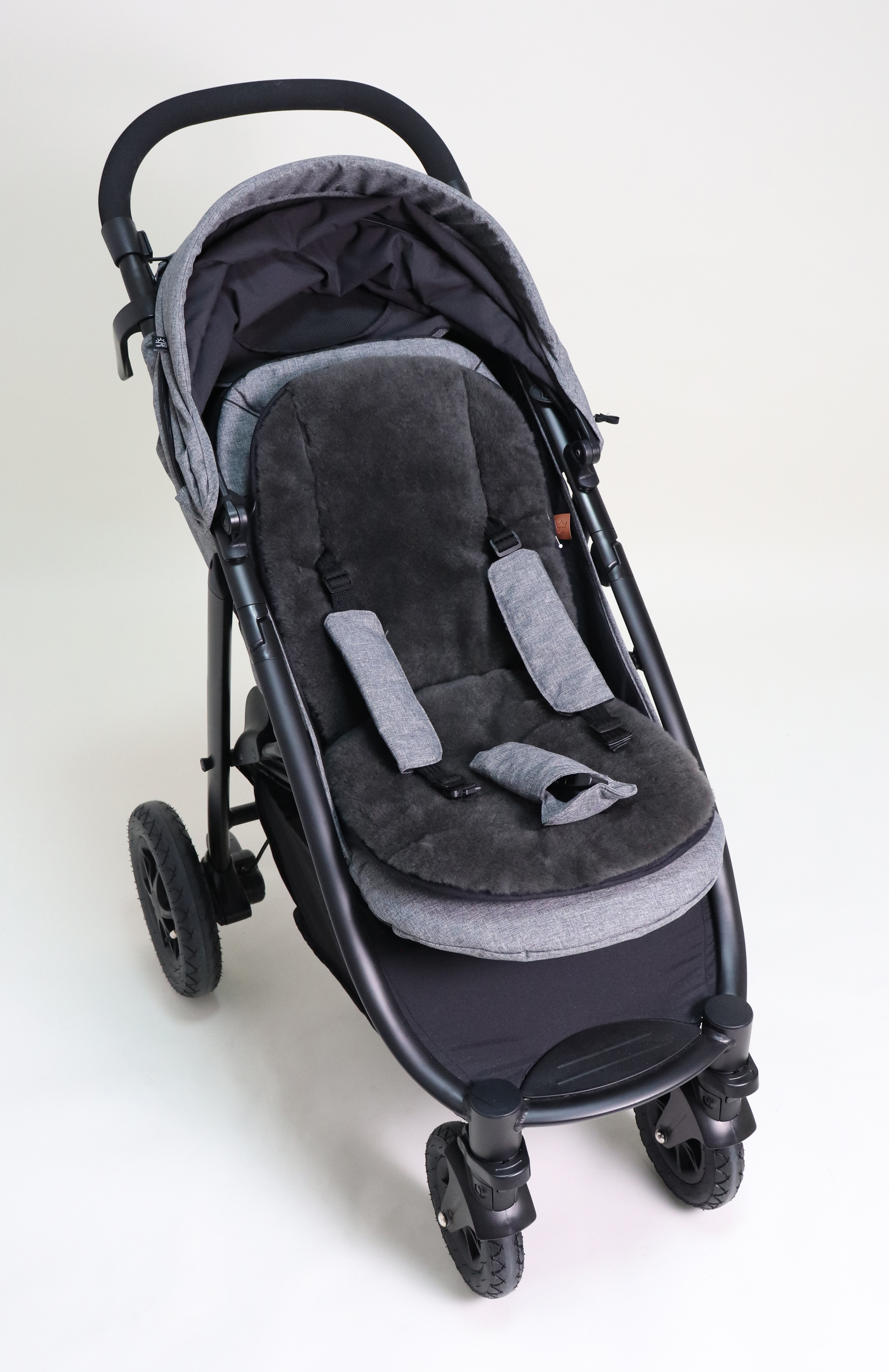 Lammfelleinlage Graphit