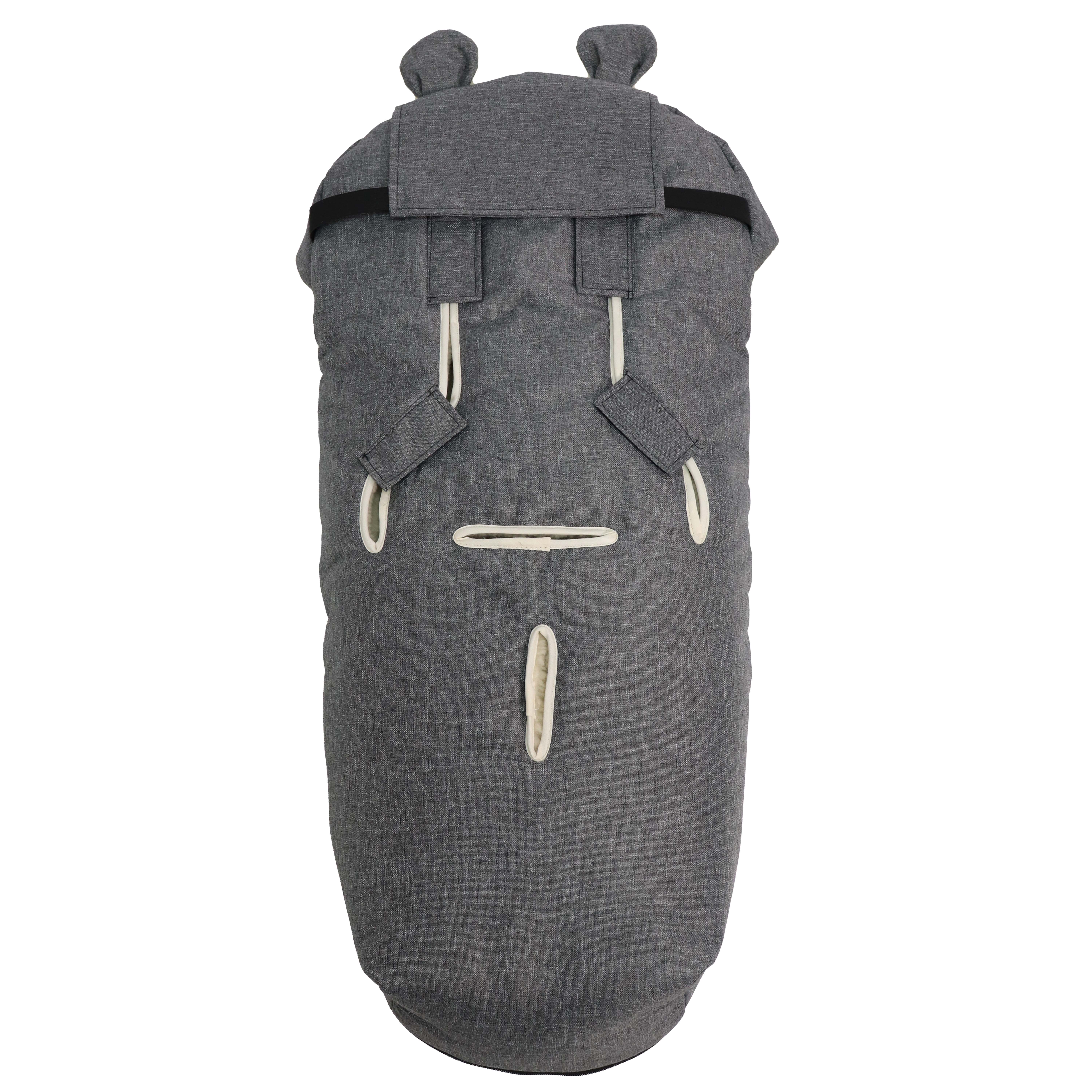 XL EARS WOOL - Kinderwagen Fußsack