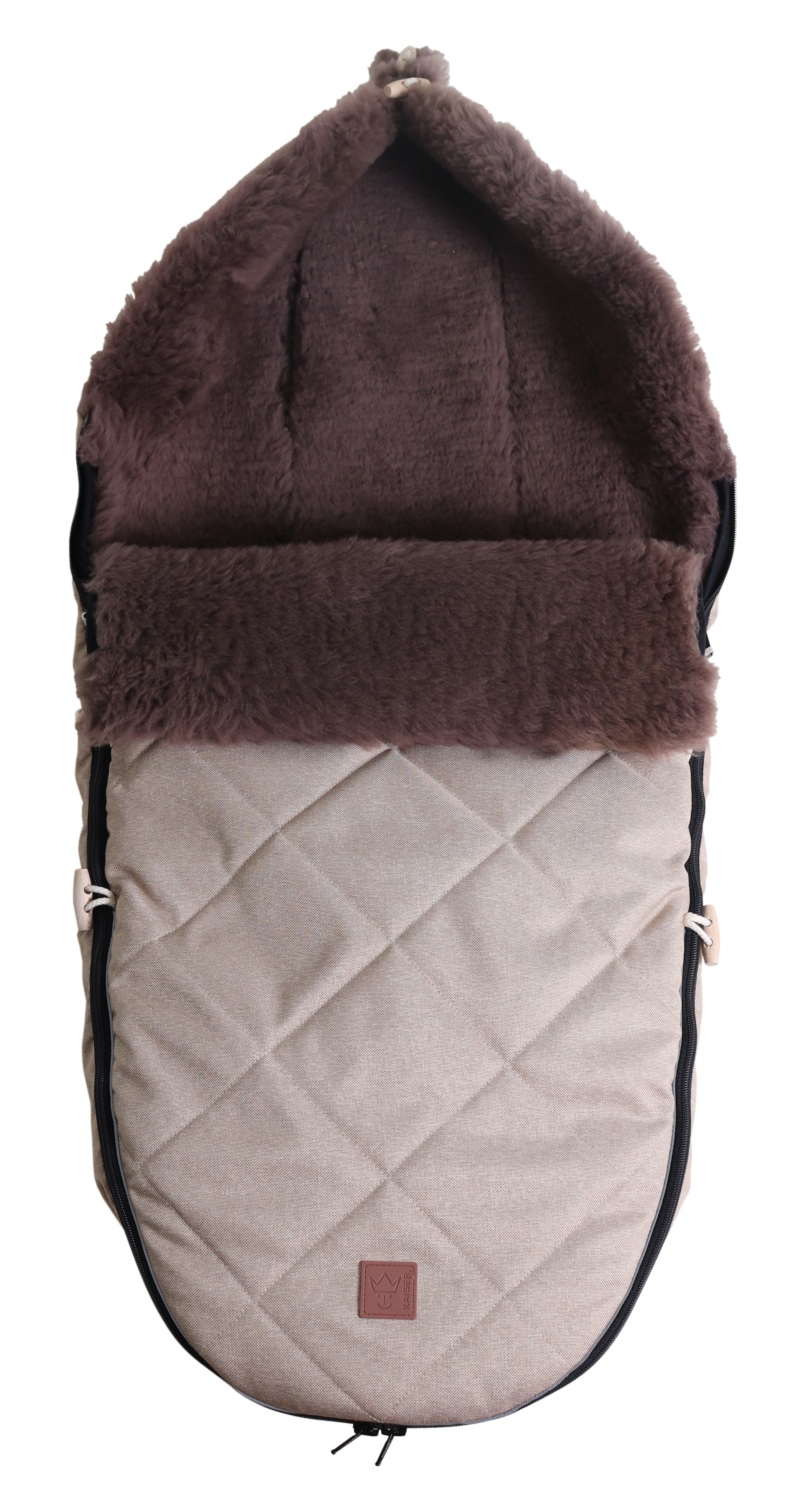 TOFFEE Lammfell Fußsack TOFFEE Lammfell Fußsack