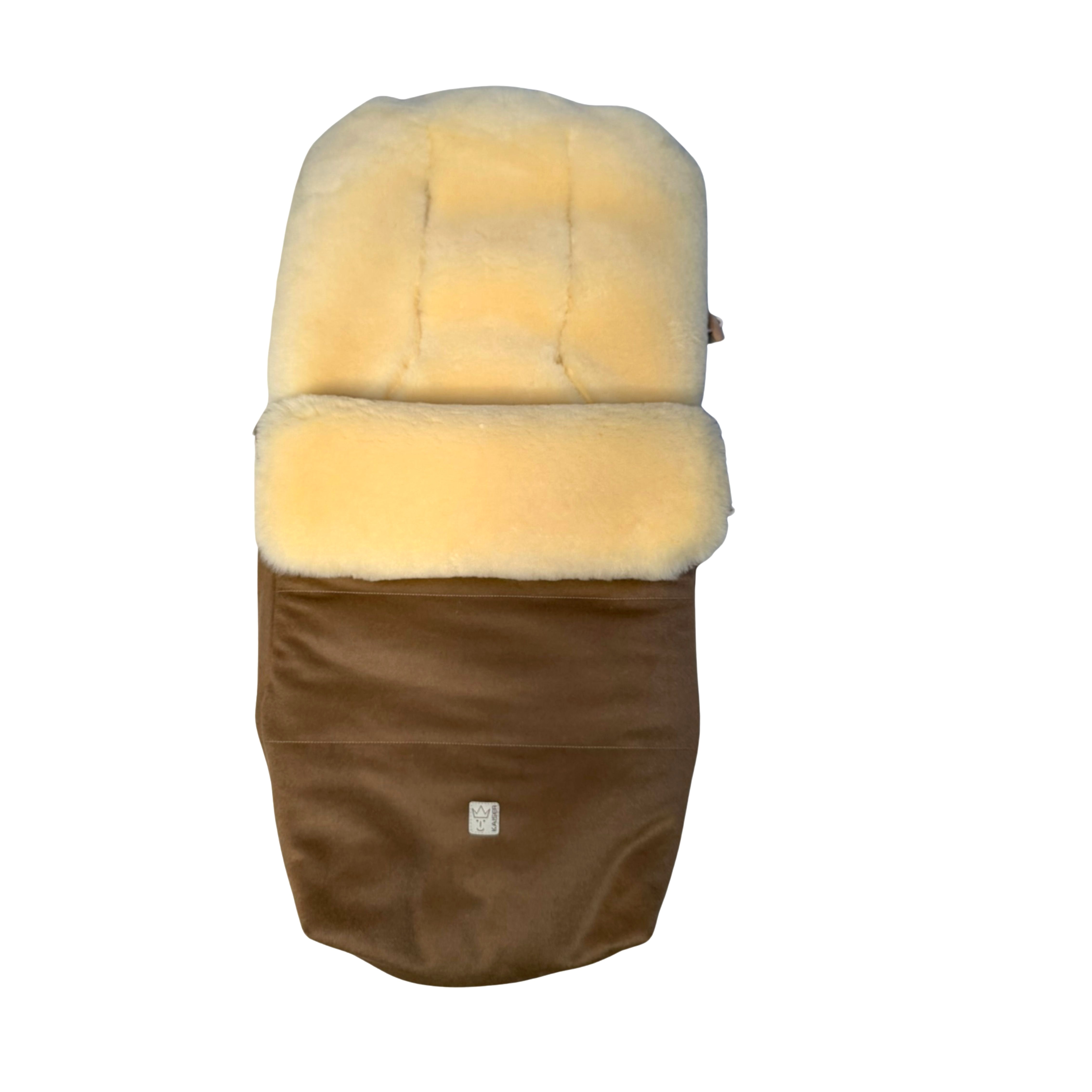 LILLY - Lammfell Kinderwagenfußsack