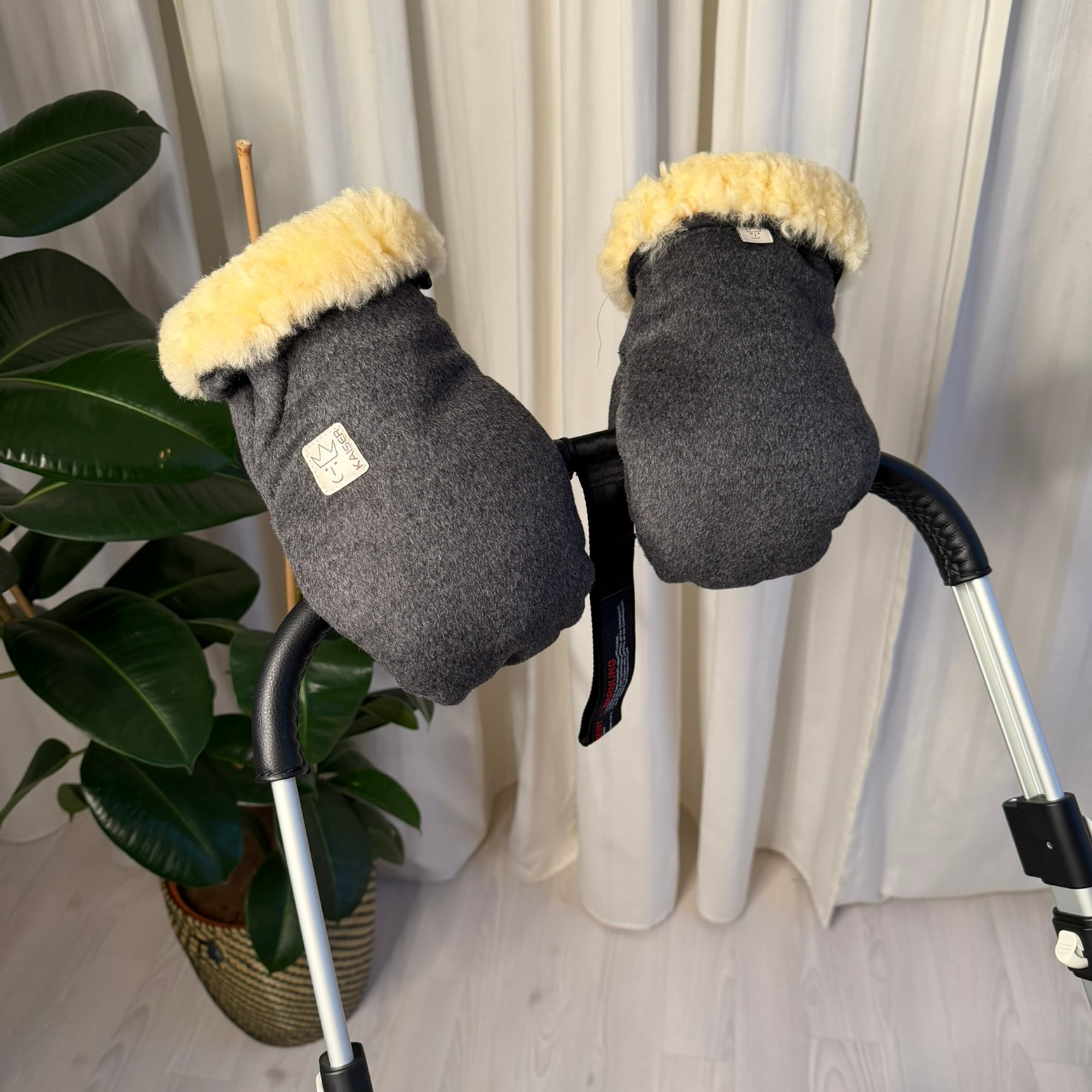 LOTTI - Lammfell Kinderwagen Handschuh