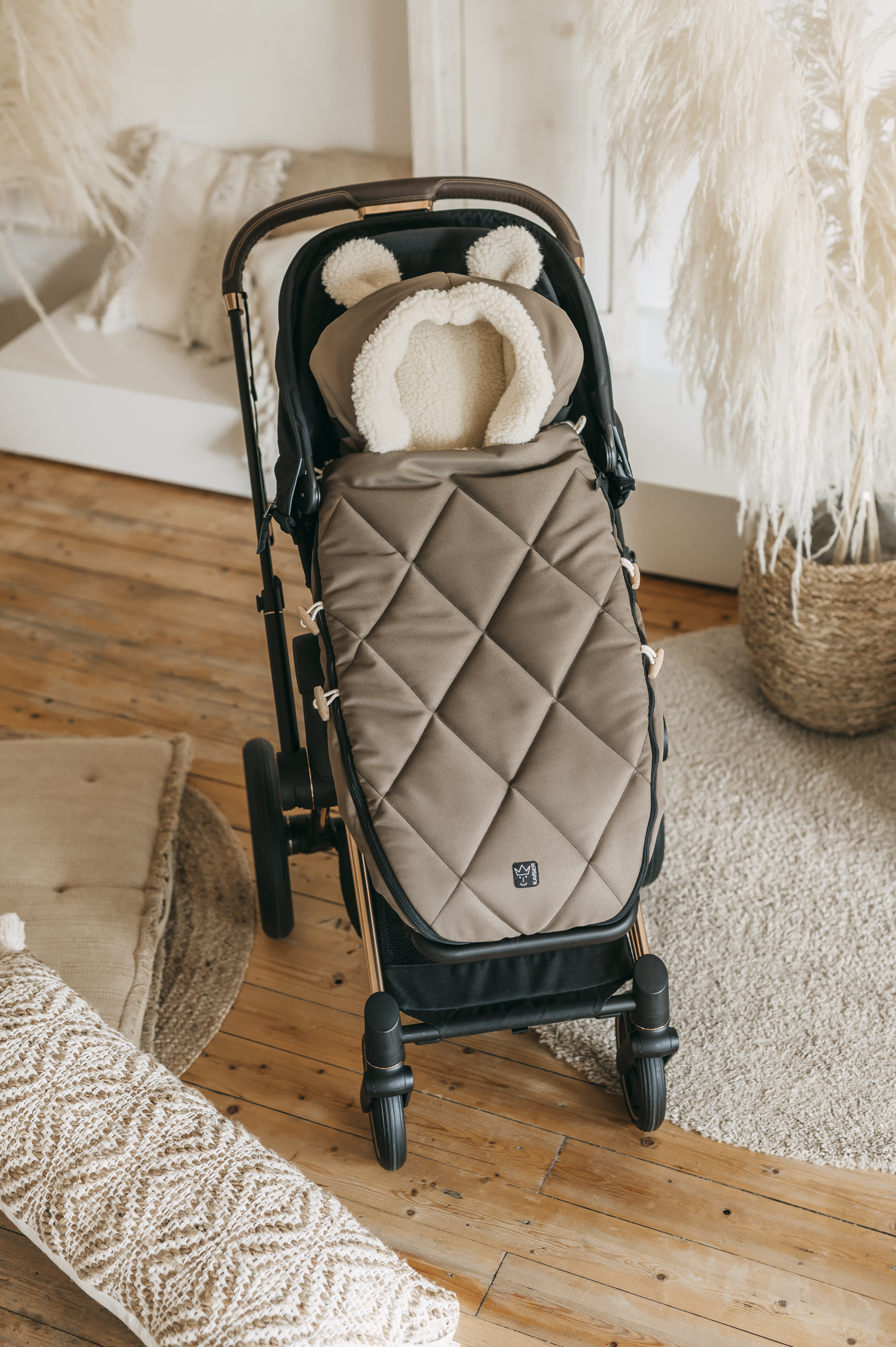 XL EARS WOOL - Kinderwagen Fußsack XL EARS WOOL - Kinderwagen Fußsack
