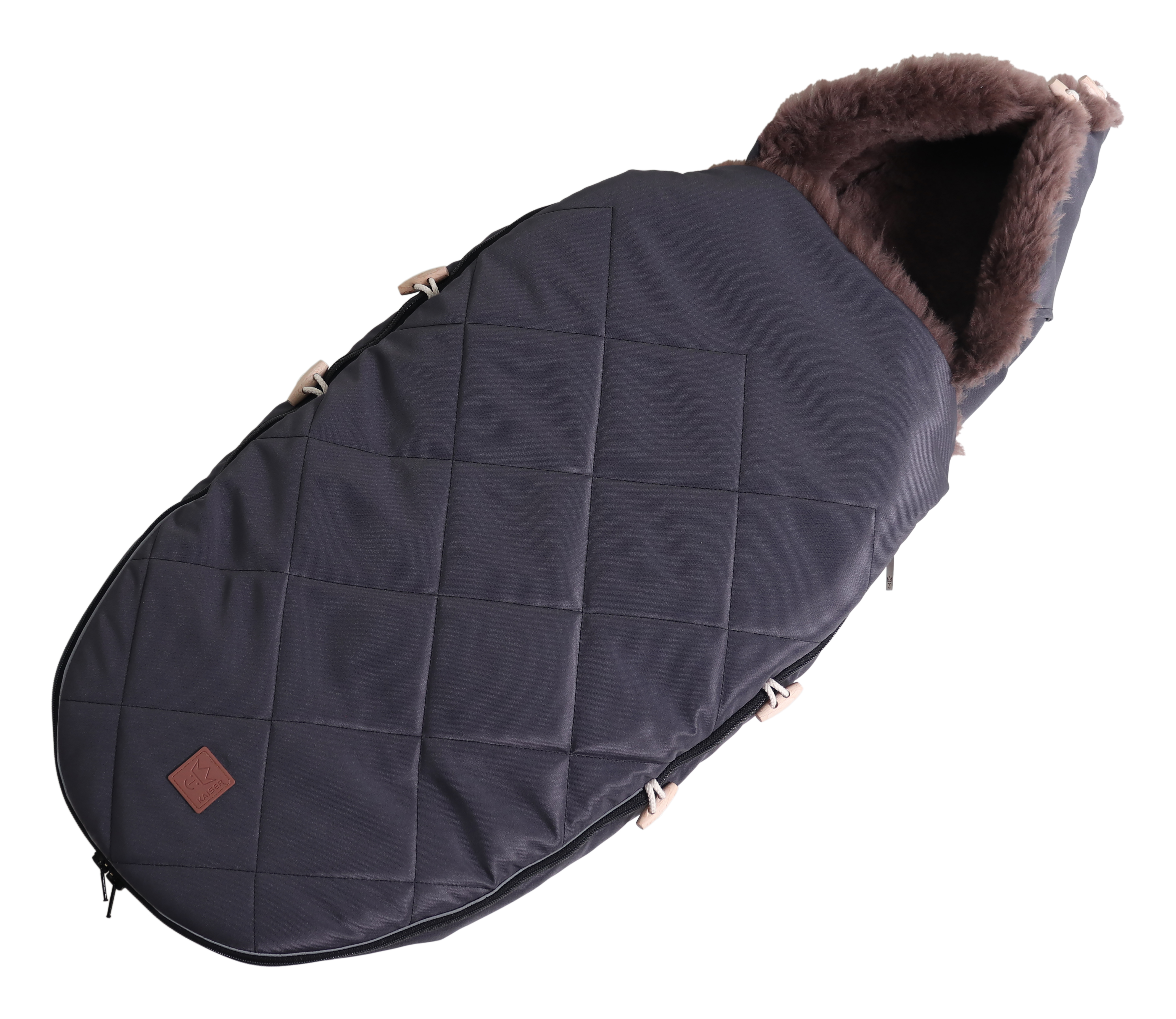 TOFFEE Lammfell Fußsack