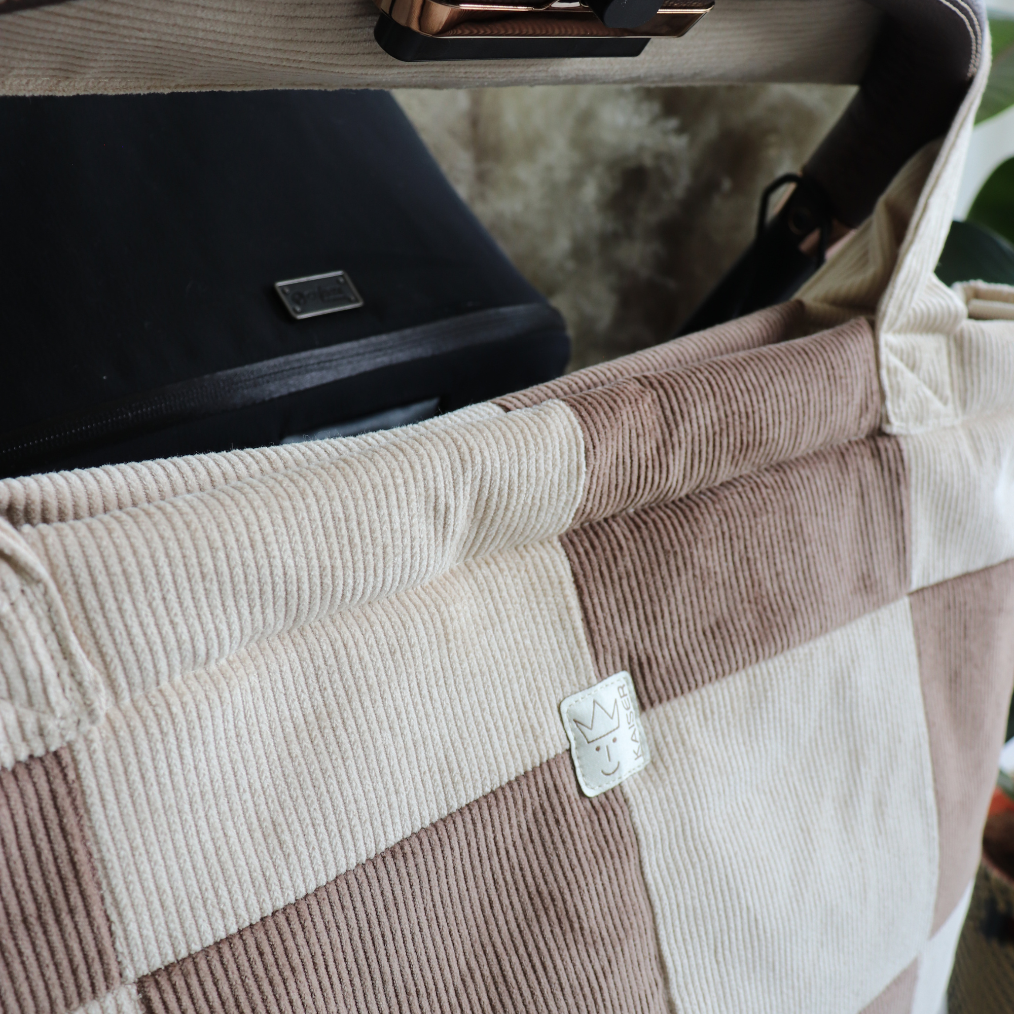Wickeltasche / Mombag CORD PATCHWORK