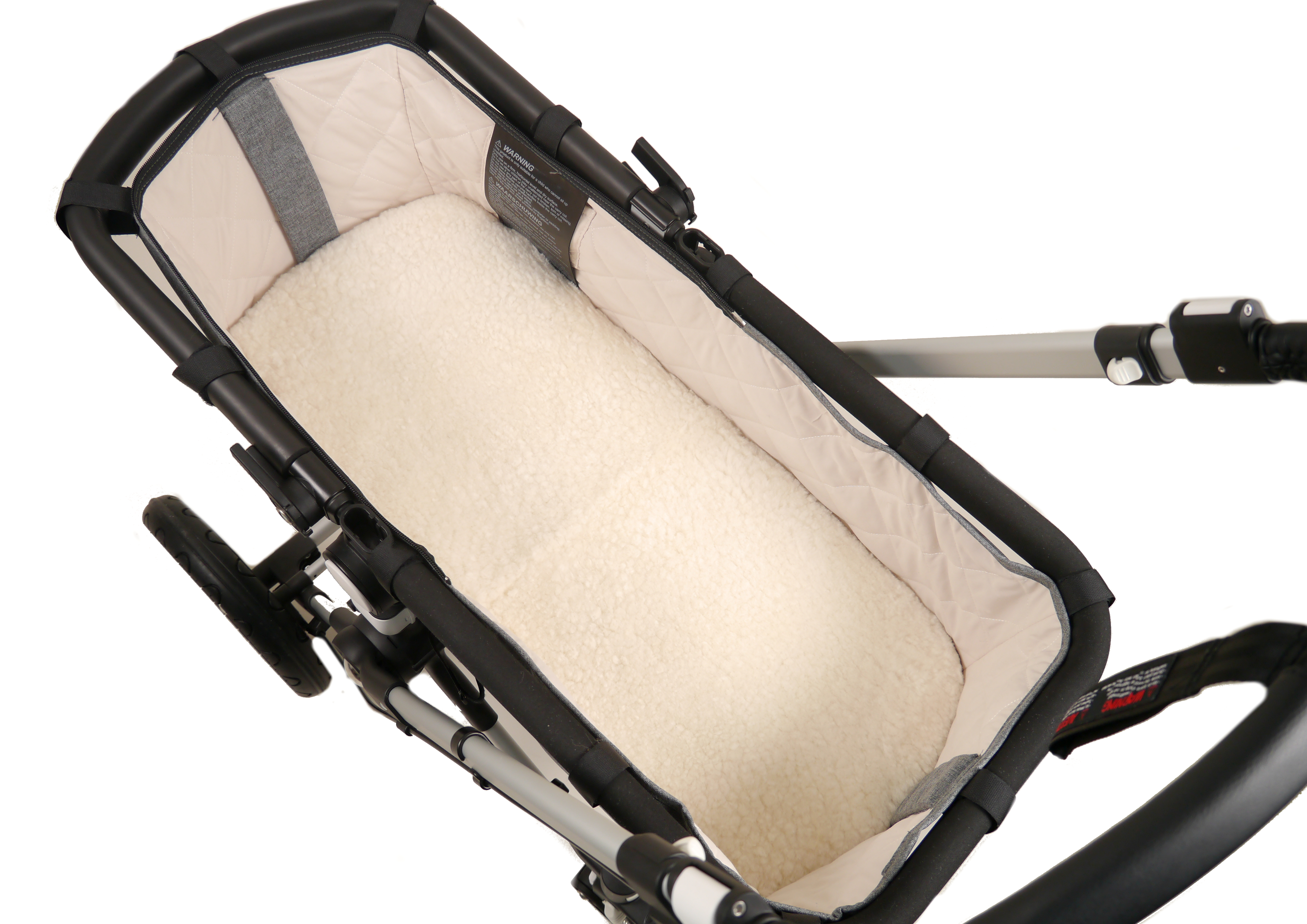 Lammfell Matratzenbezug for Bugaboo & Joolz