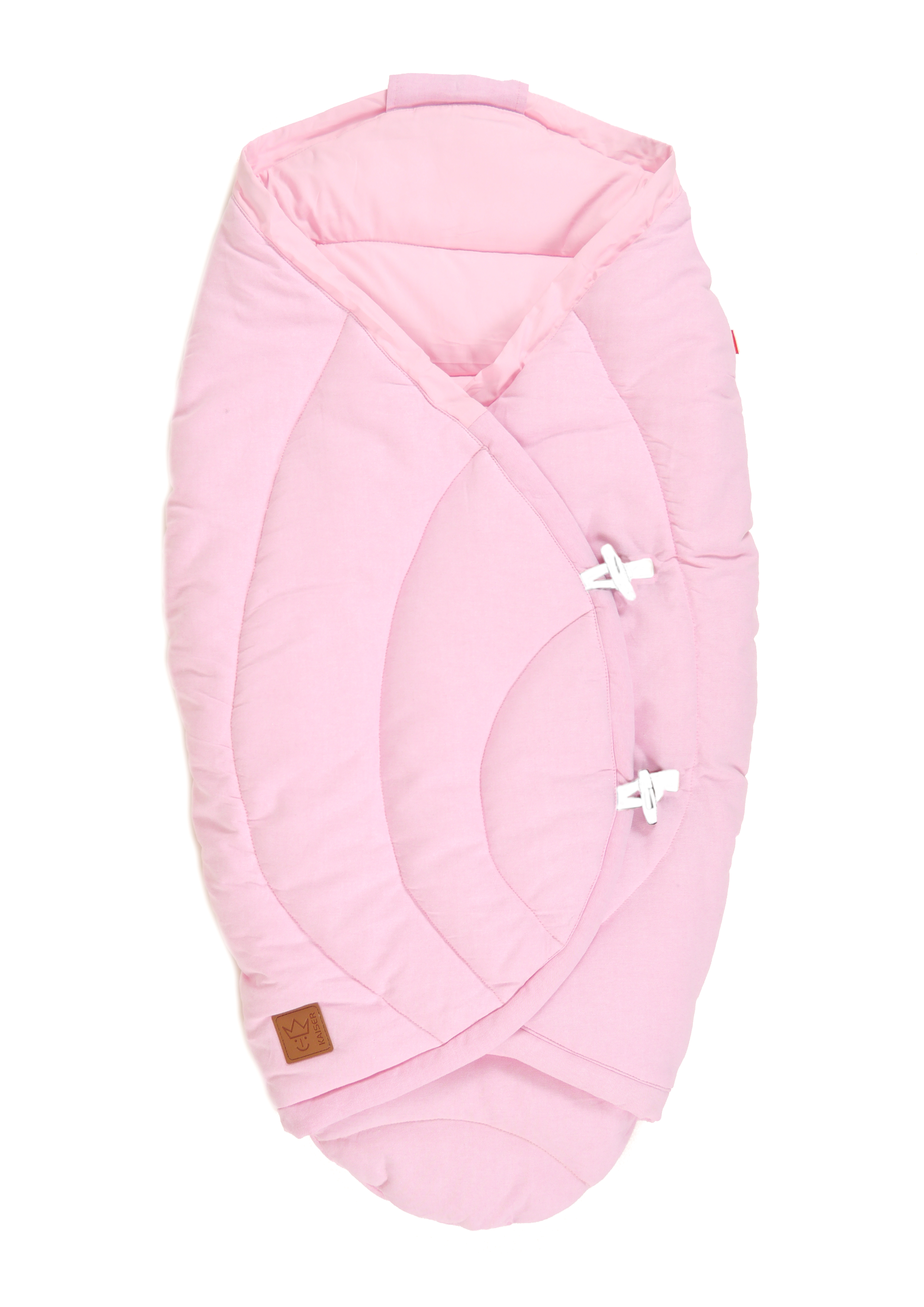 Sommer Einschlagdecke CARL MELANGE in rosa melange, Vorderansicht