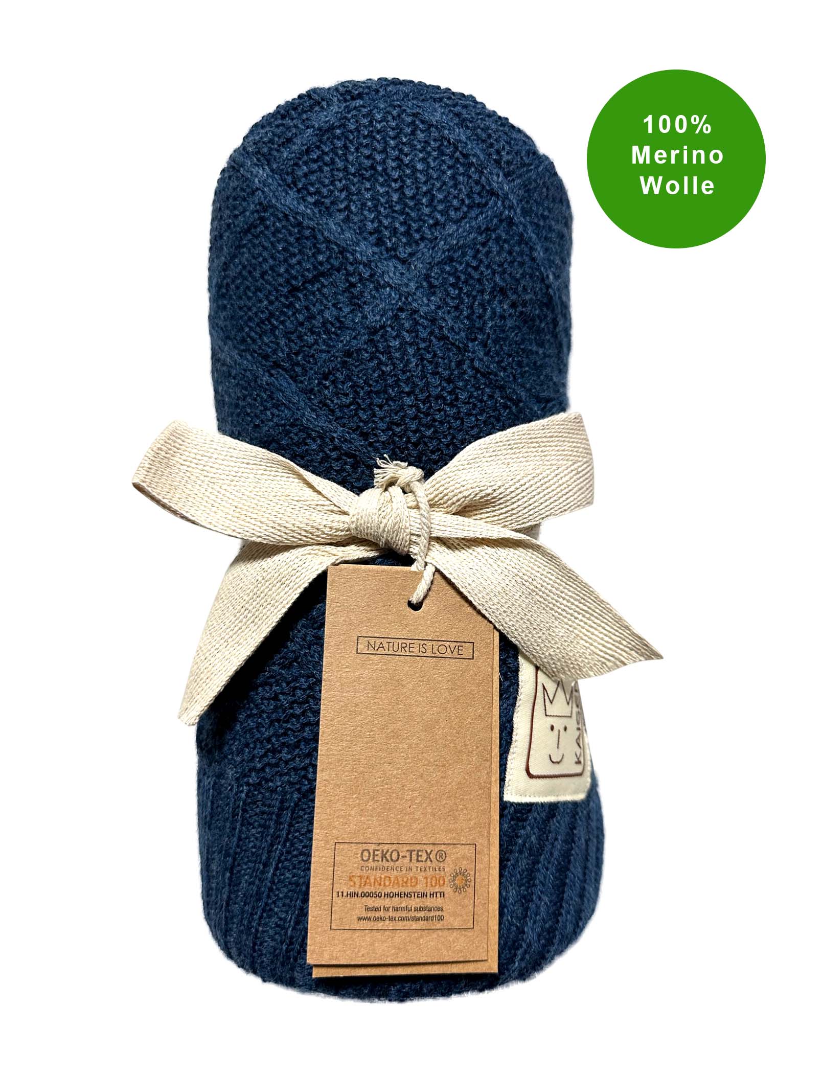 WOOL Babydecke Strick WOOL Babydecke Strick