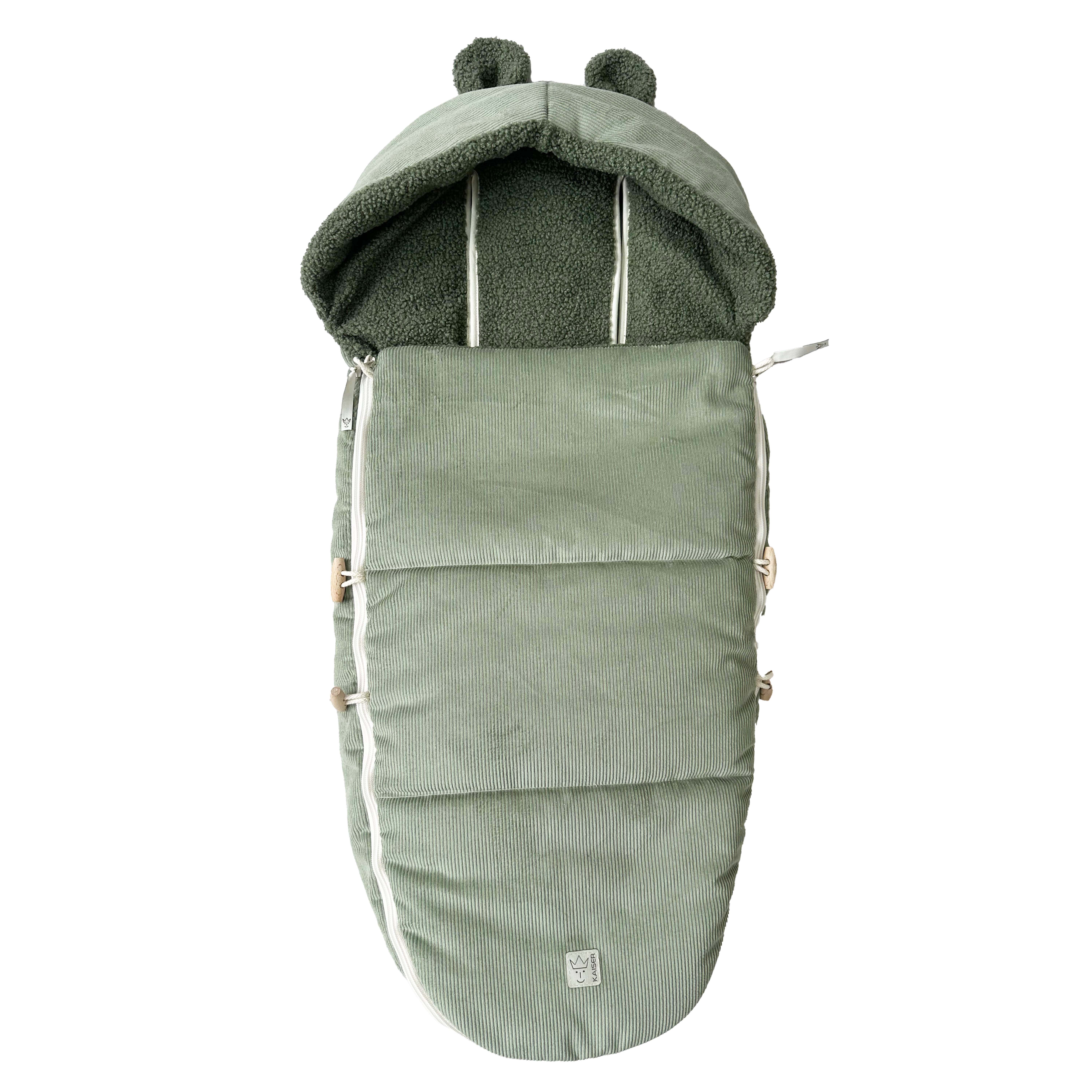 HAU KEA Fußsack in der Farbe mineral green