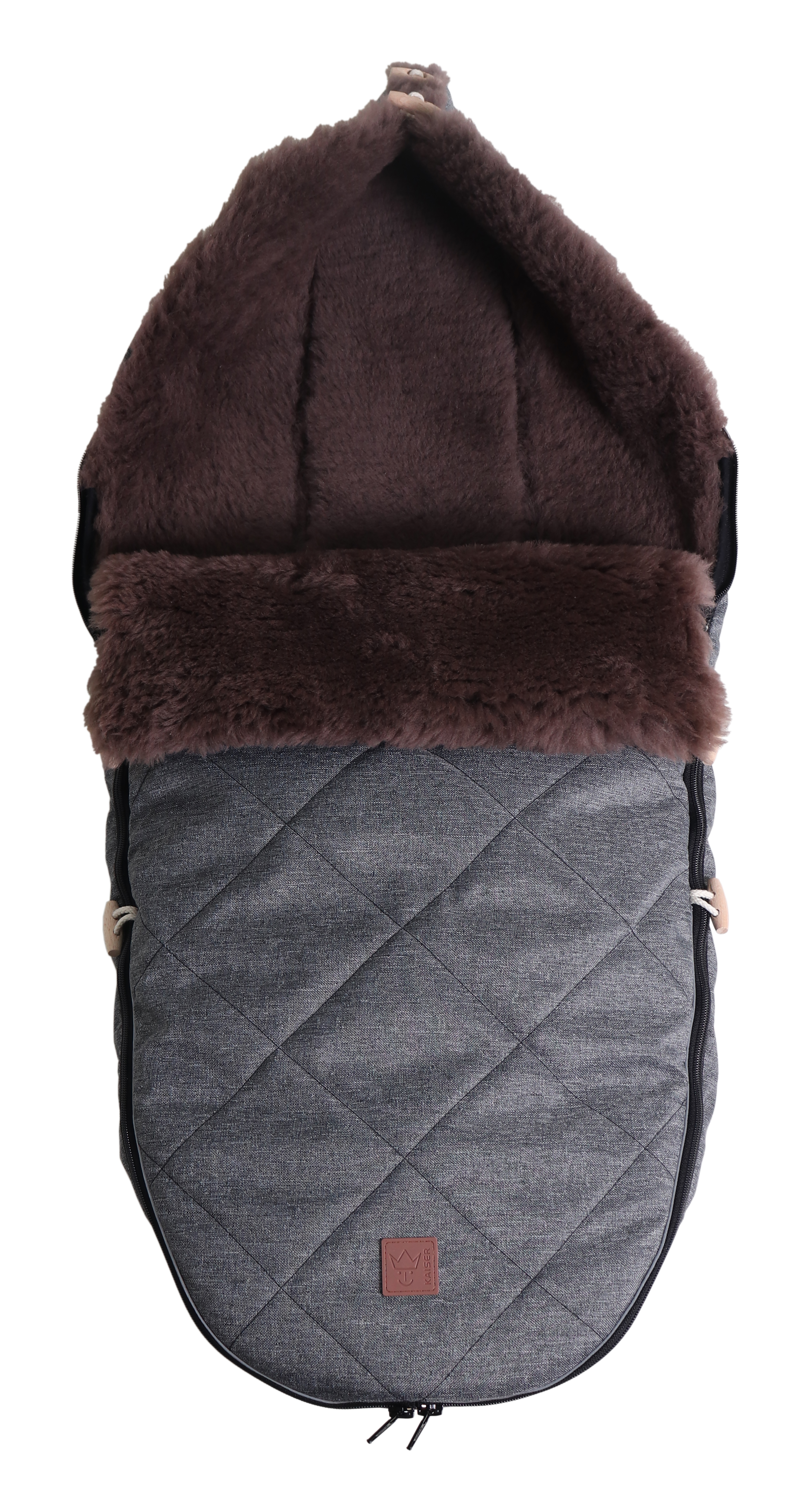 TOFFEE Lammfell Fußsack TOFFEE Lammfell Fußsack