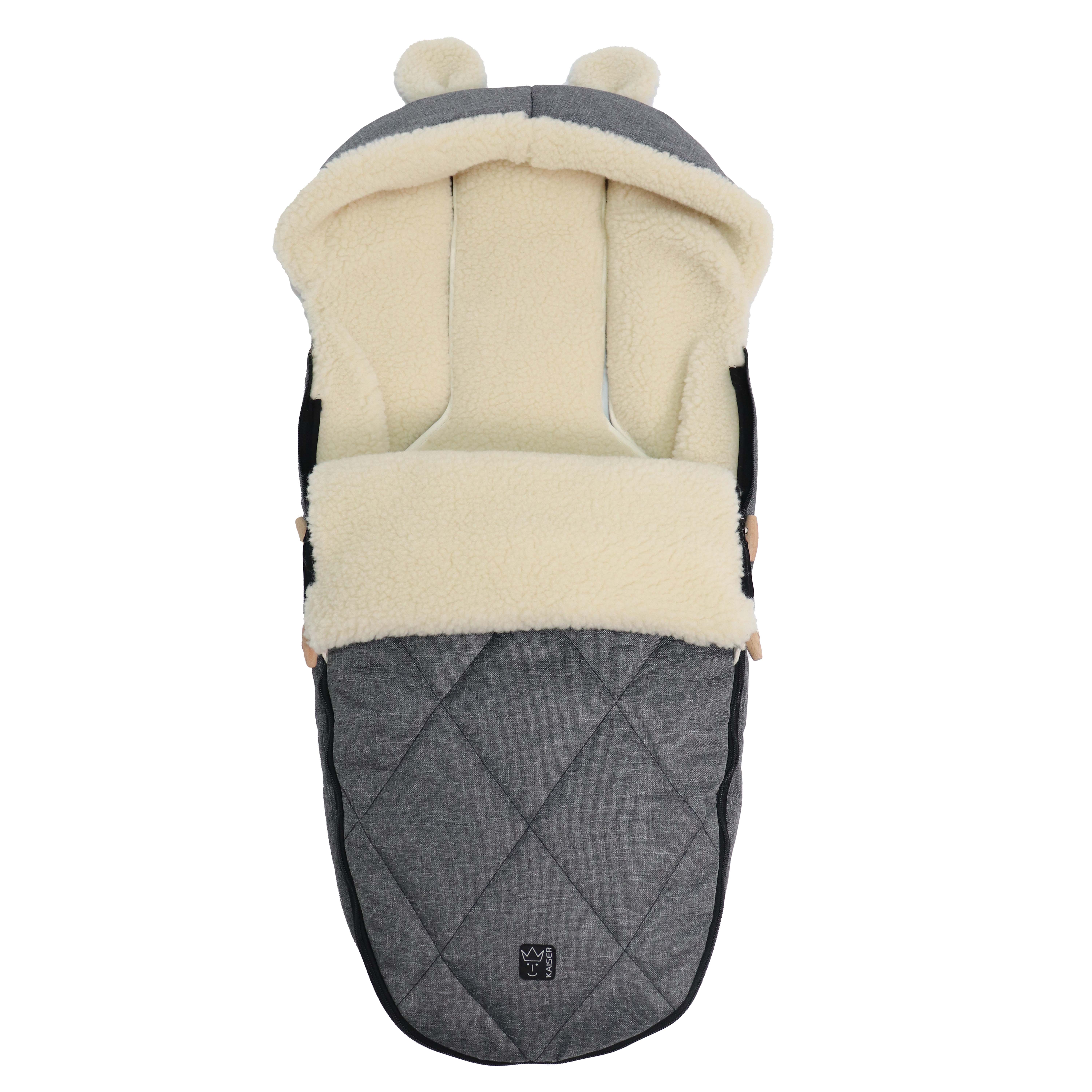 XL EARS WOOL - Kinderwagen Fußsack XL EARS WOOL - Kinderwagen Fußsack