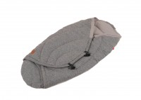 Sommer Einschlagdecke CARL MELANGE in anthracite melange, Seitenansicht