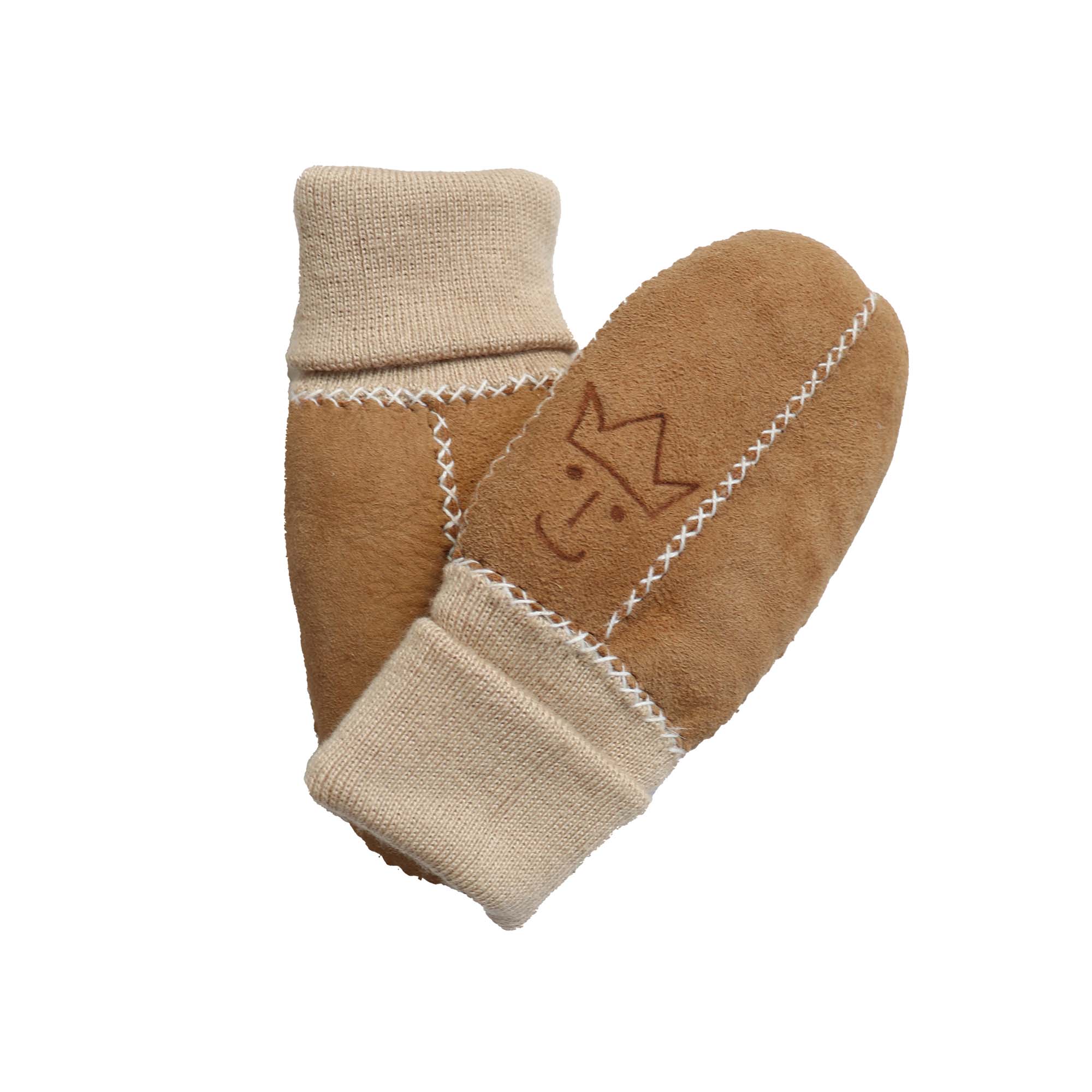 Set Babyschuh und Fäustel Knitt