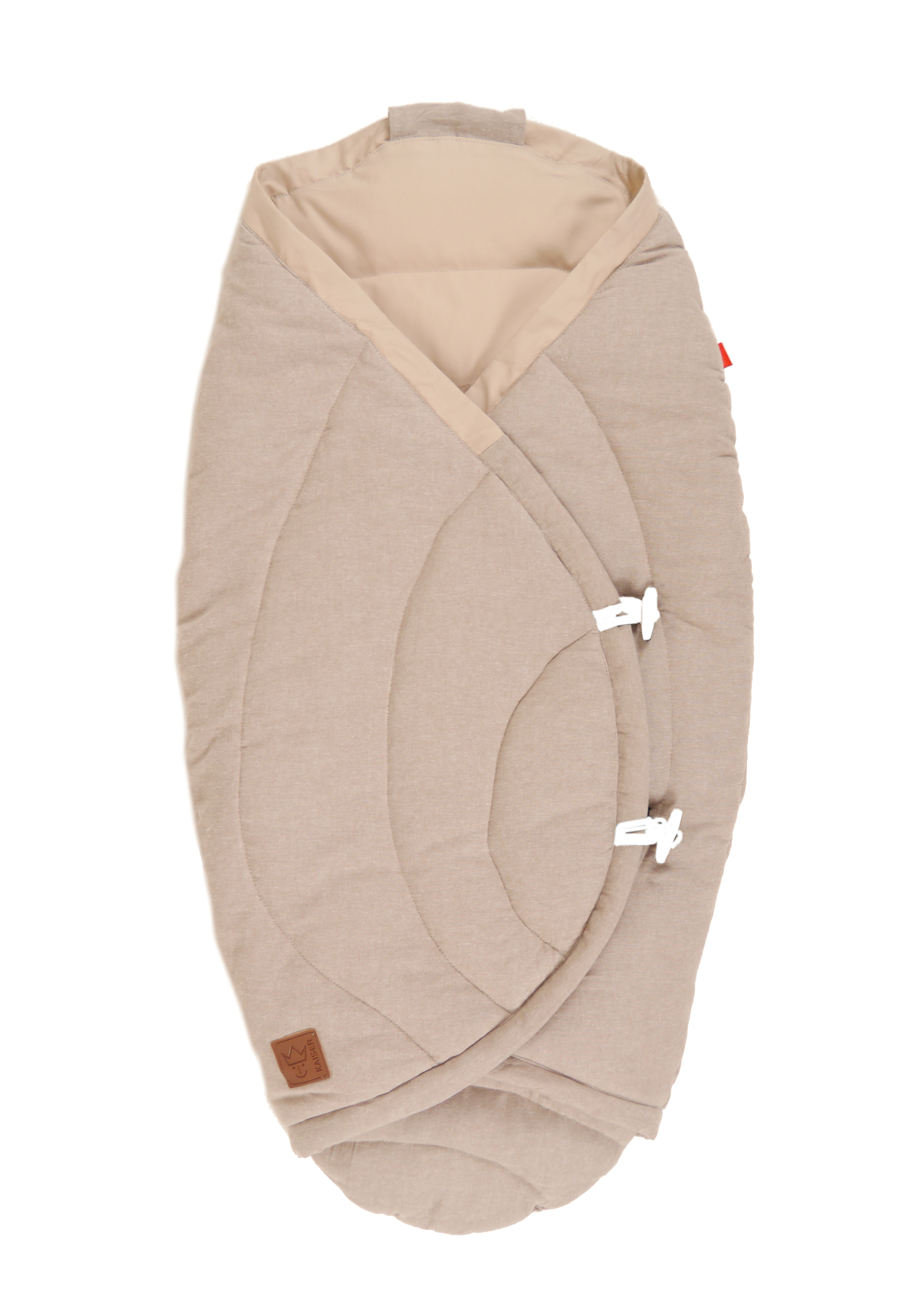 Sommer Einschlagdecke CARL MELANGE in sand melange