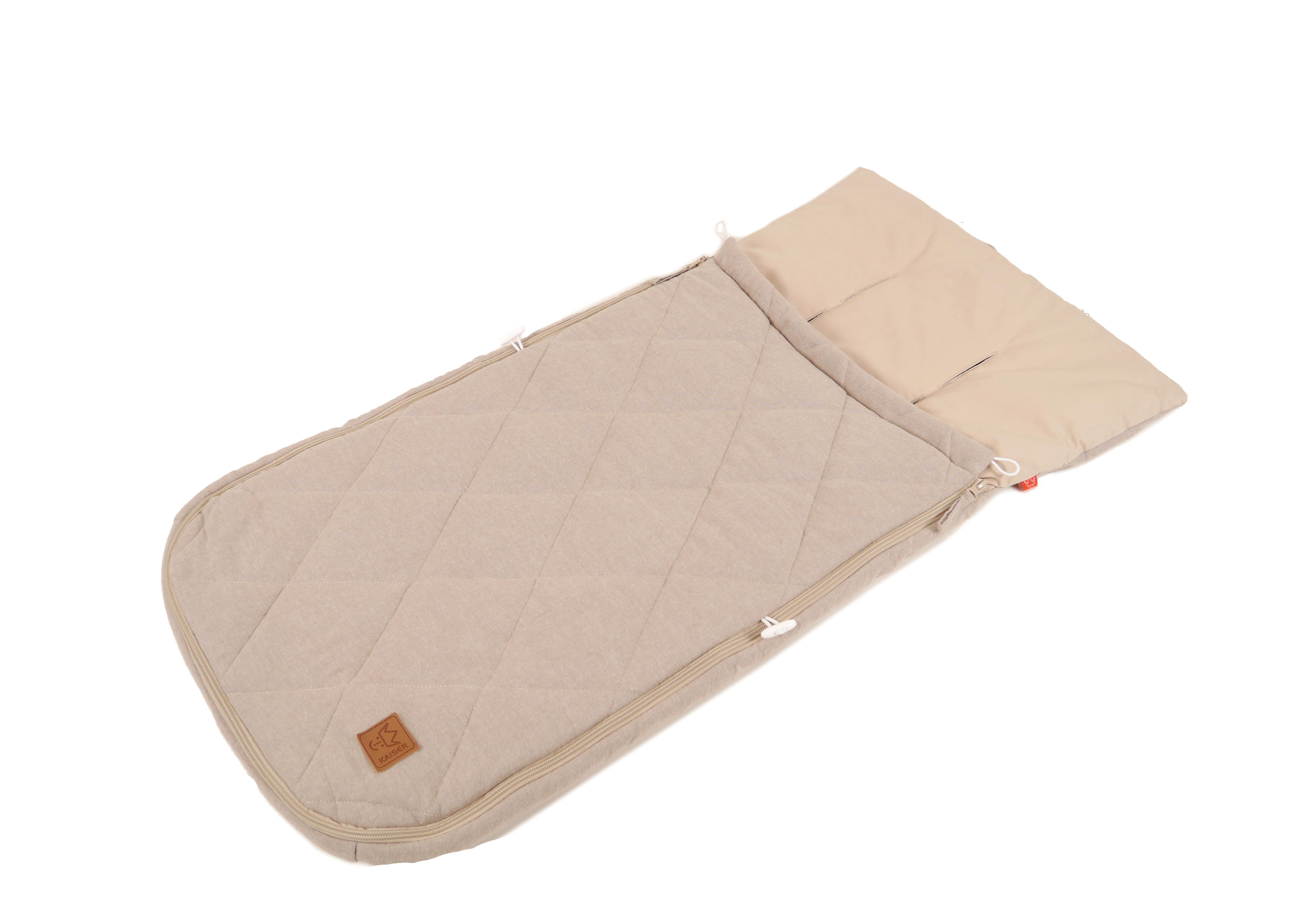 Sommer Fußsack NIKKO MELANGE in der Farbe sand melange