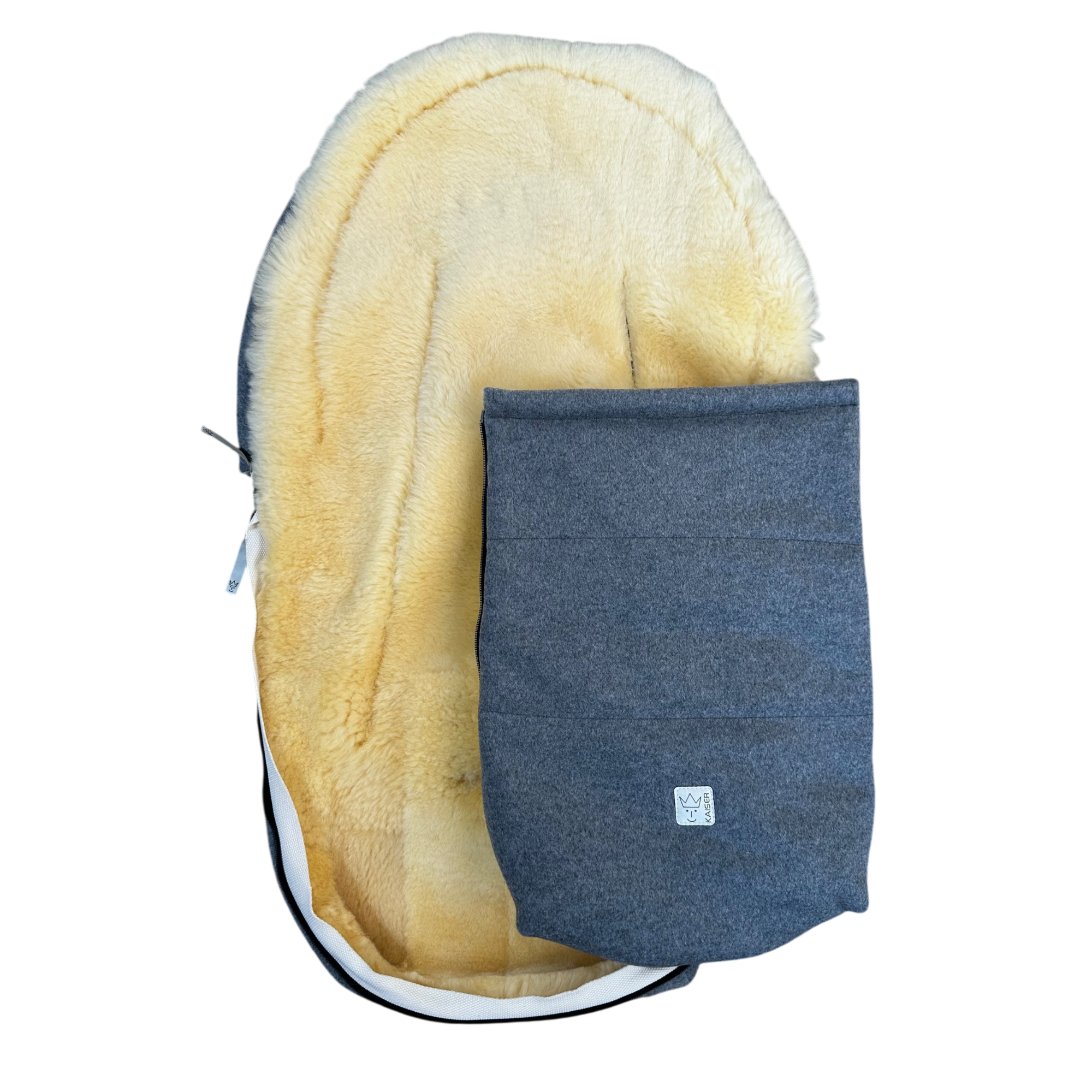 EMILIA - Lammfell Babyschalen Fußsack
