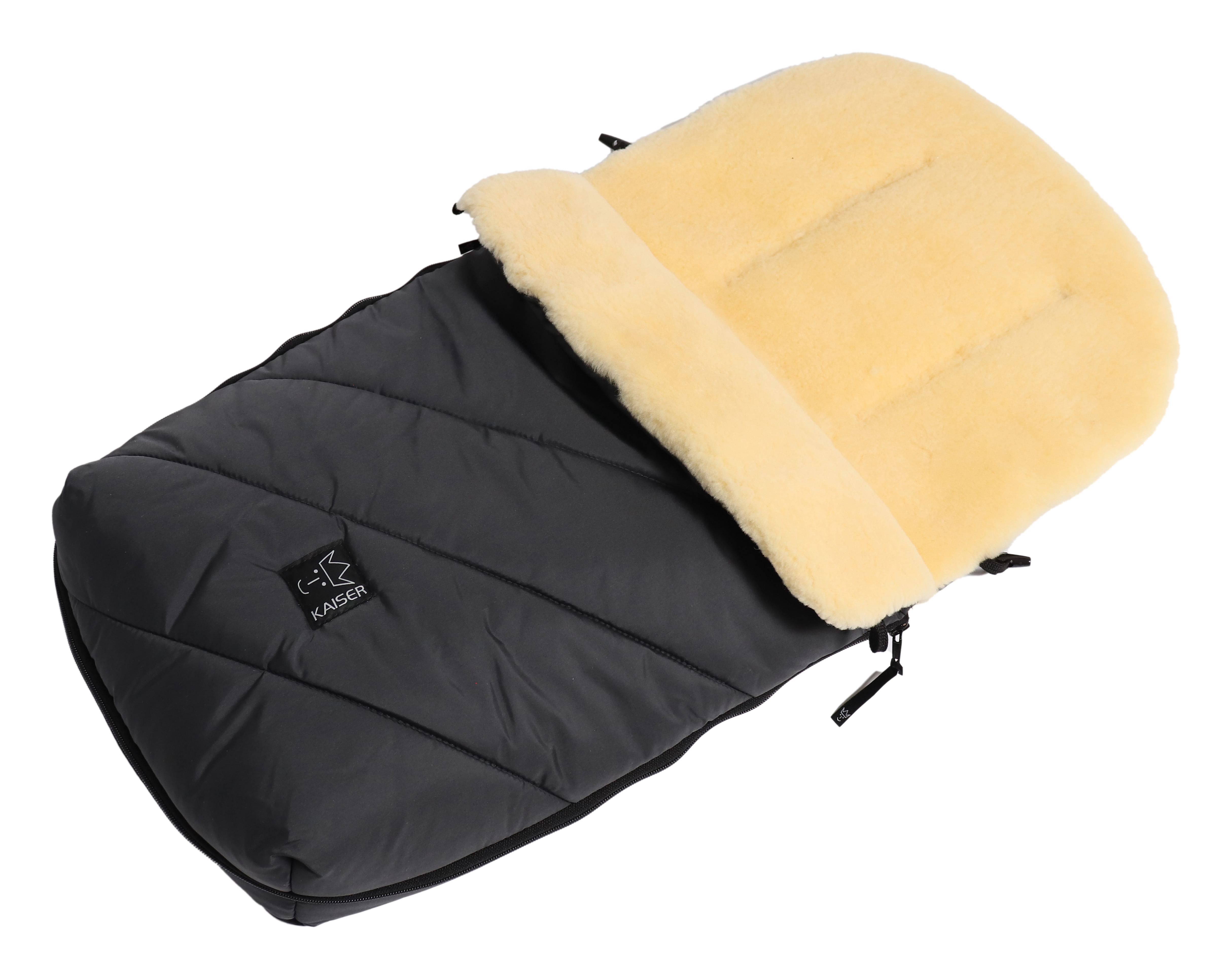 POLAR Lammfell Kinderwagenfußsack