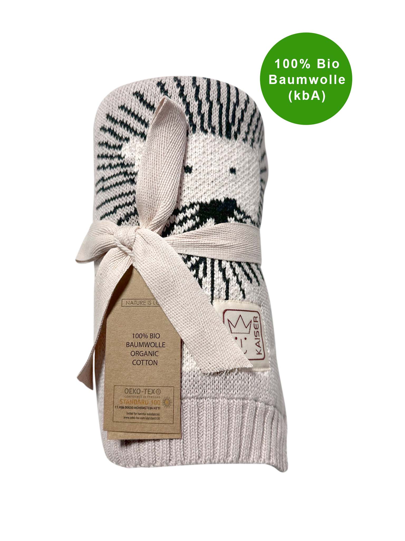 LION Babydecke Strick LION Babydecke Strick