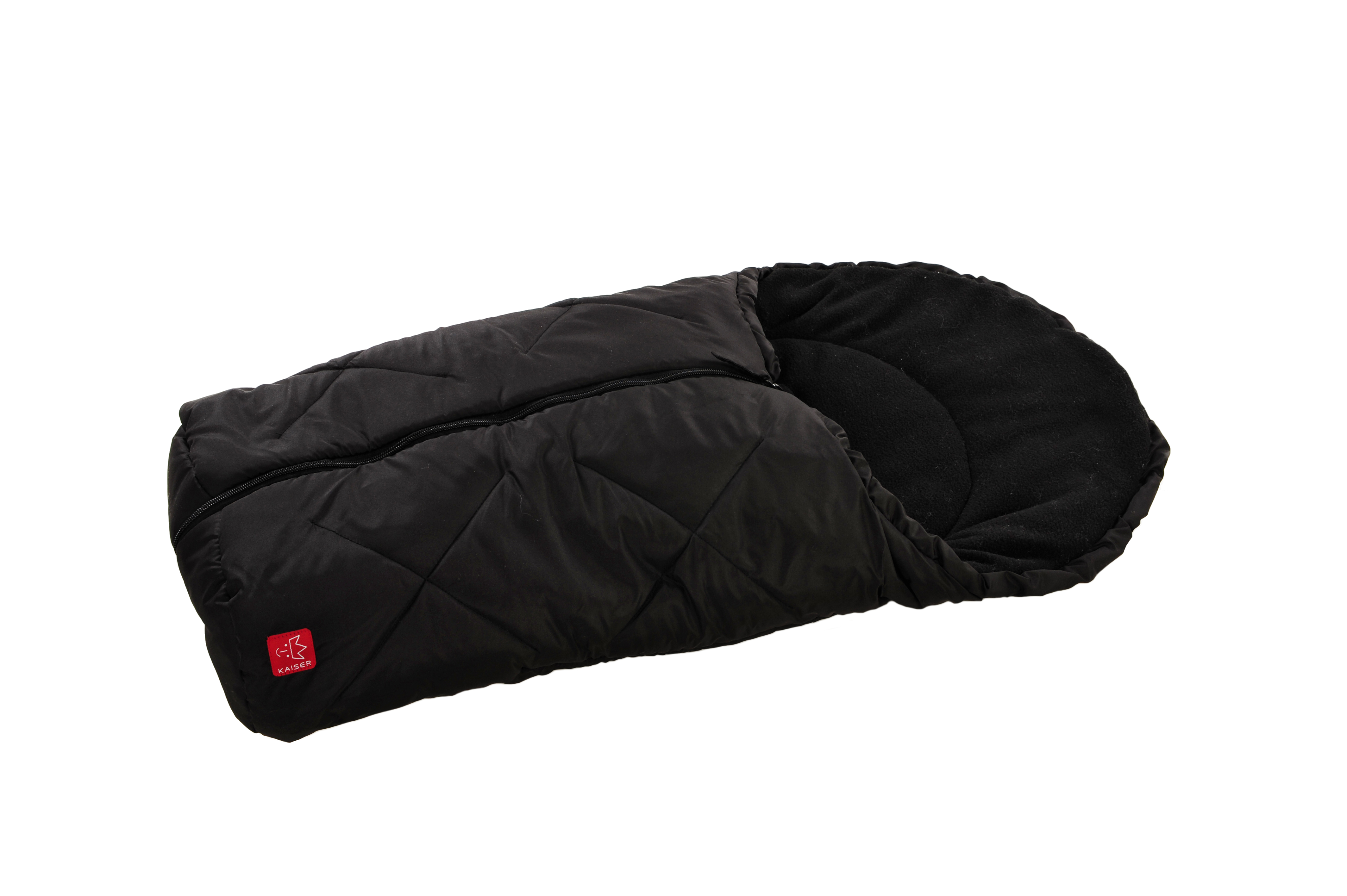 Fußsack von Kaiser in black, seitlich