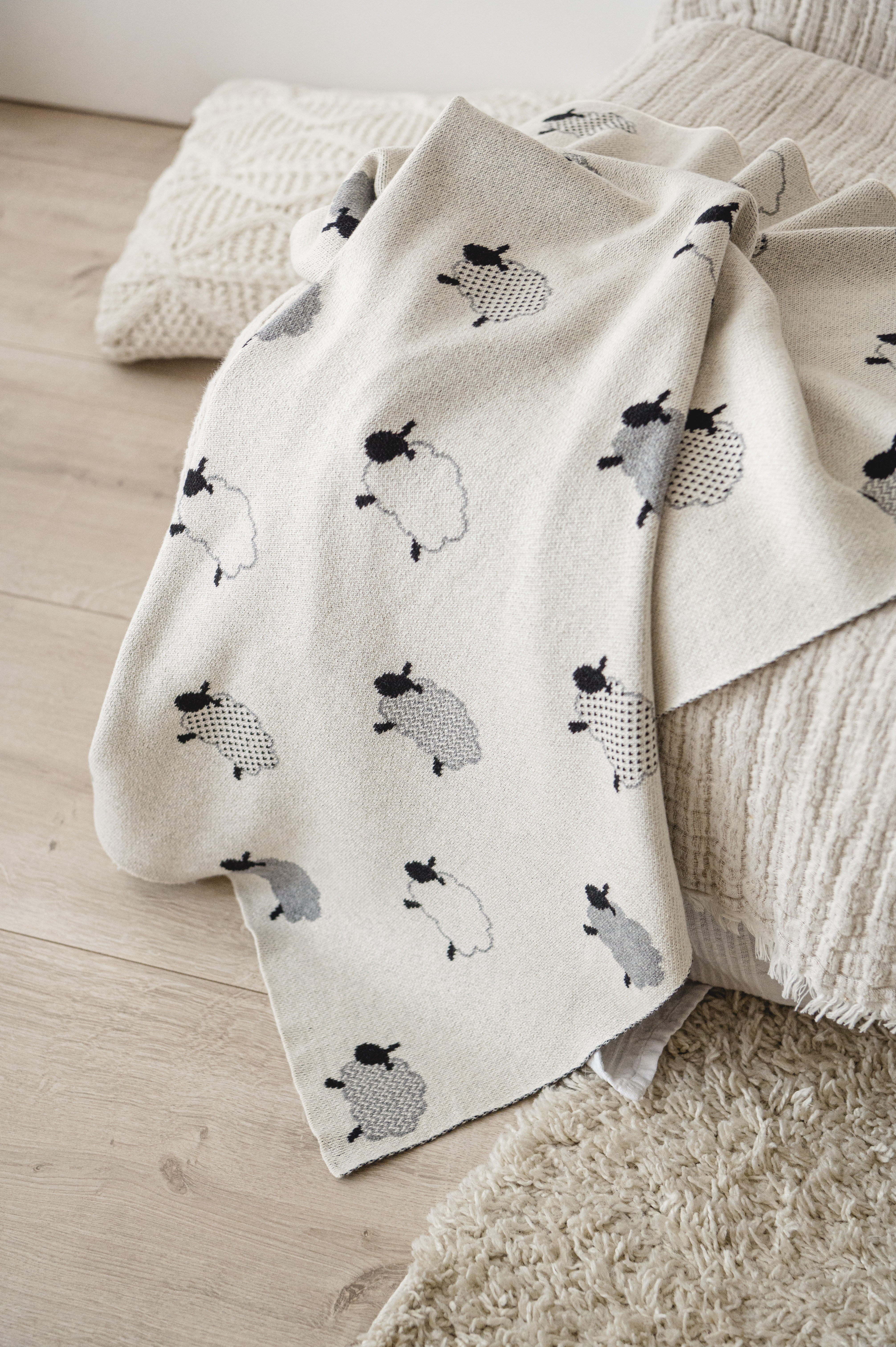 SHEEP Babydecke Strick