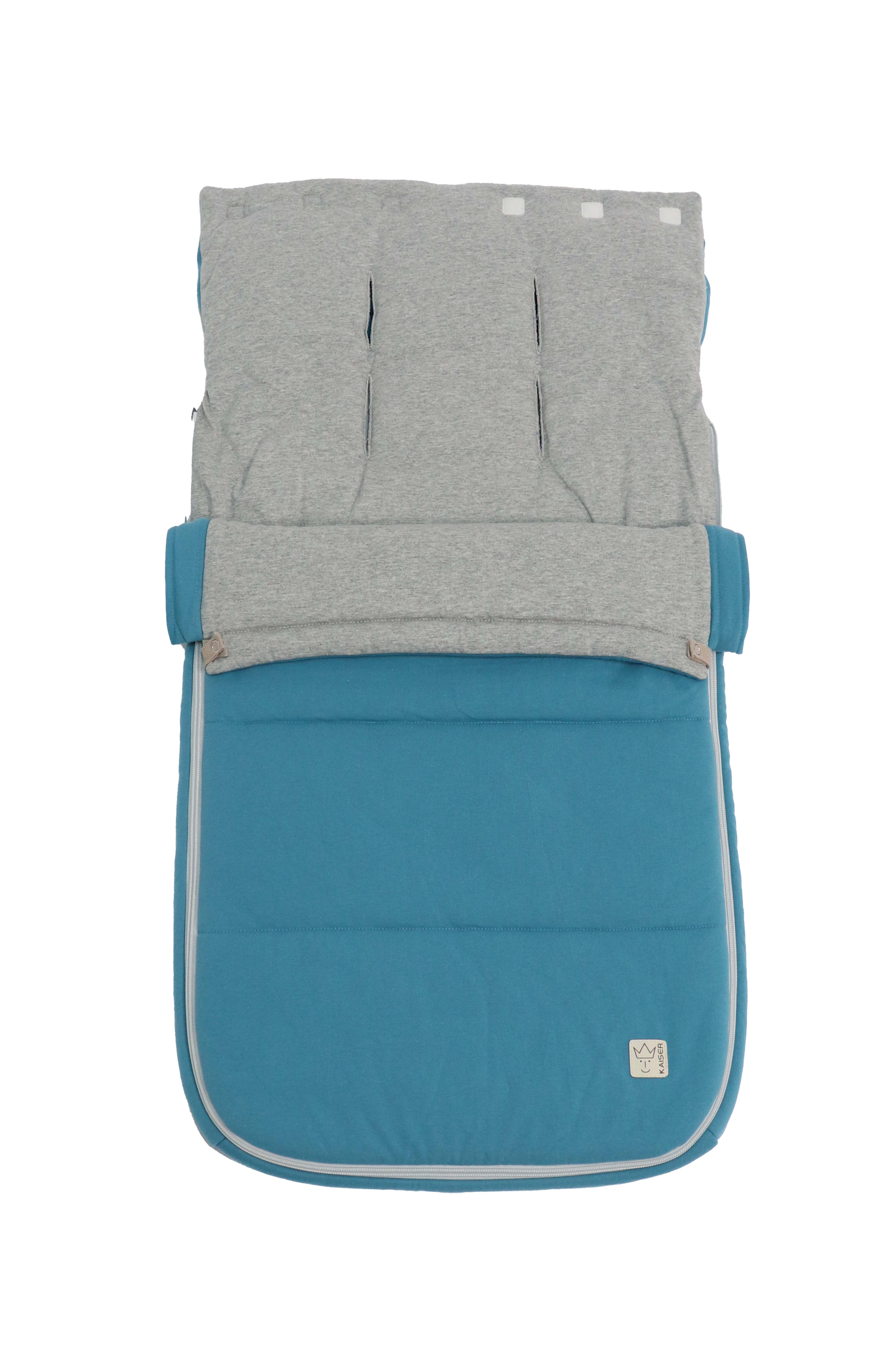 Sommer Fußsack in der Farbe agean blue