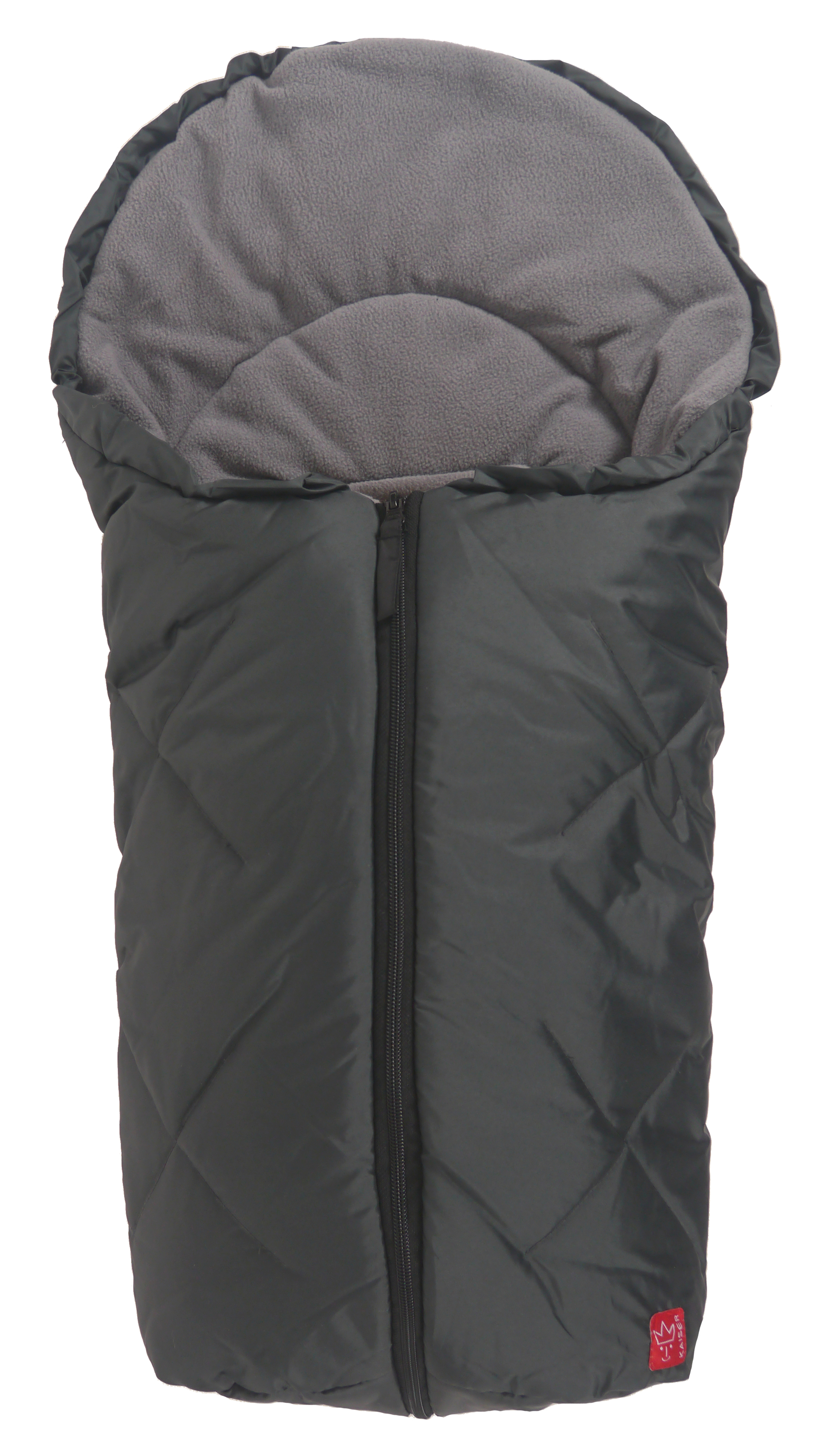 Fußsack von Kaiser in anthracite/light grey, Vorderansicht
