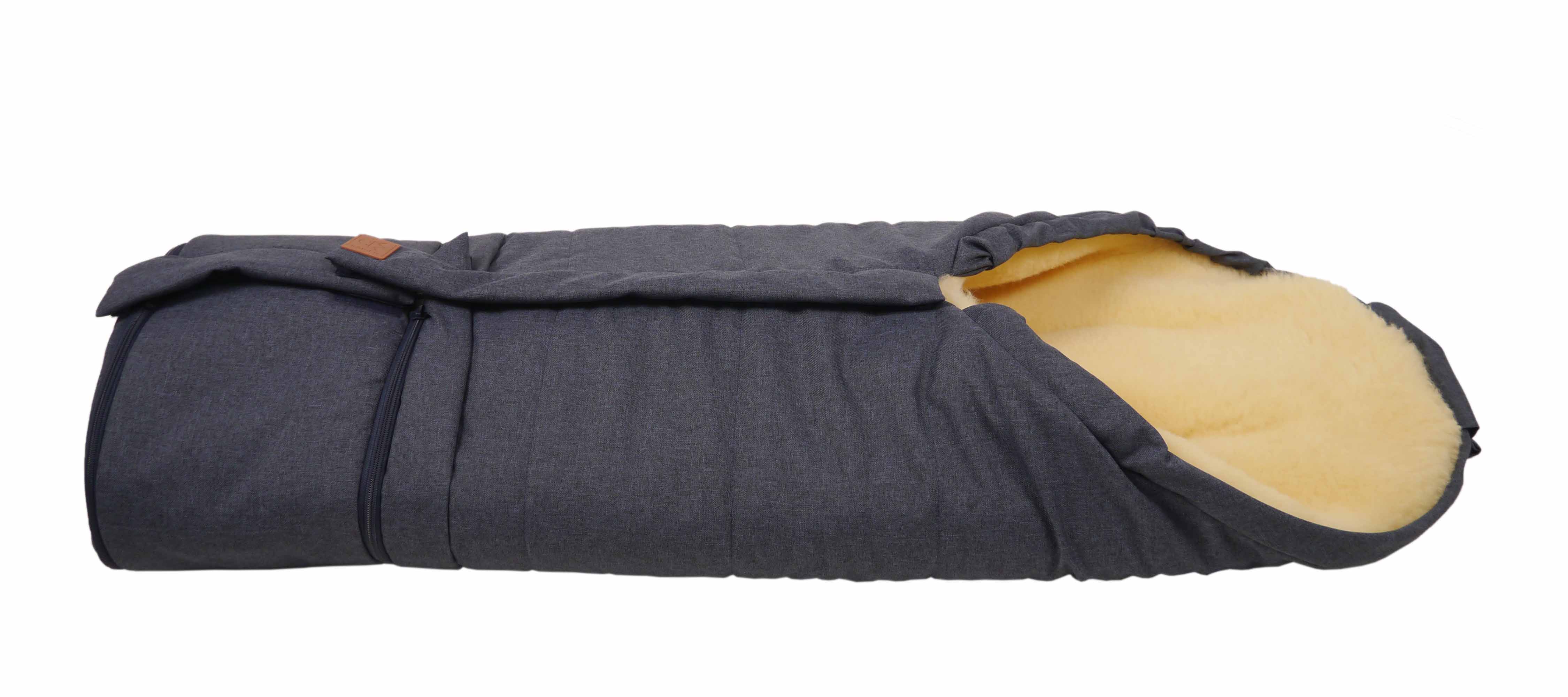 JONA 2in1 Lammfellfußsack JONA 2in1 Lammfellfußsack
