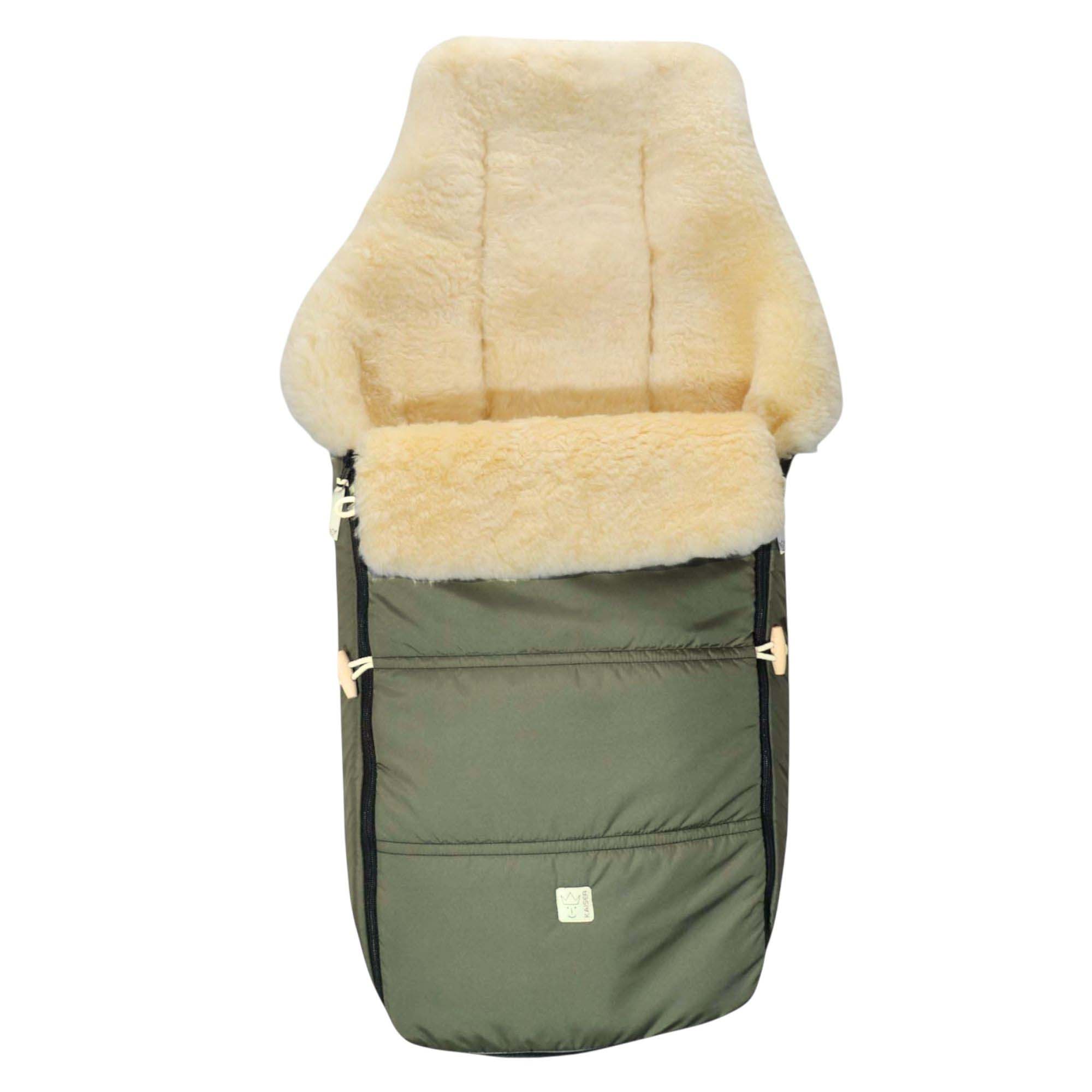 DUBLAS 2.0 Lammfell-Kinderwagen Fußsack
