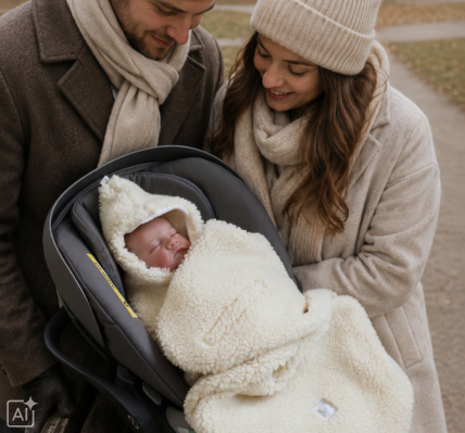 Einschlagdecke Sherpa fleece