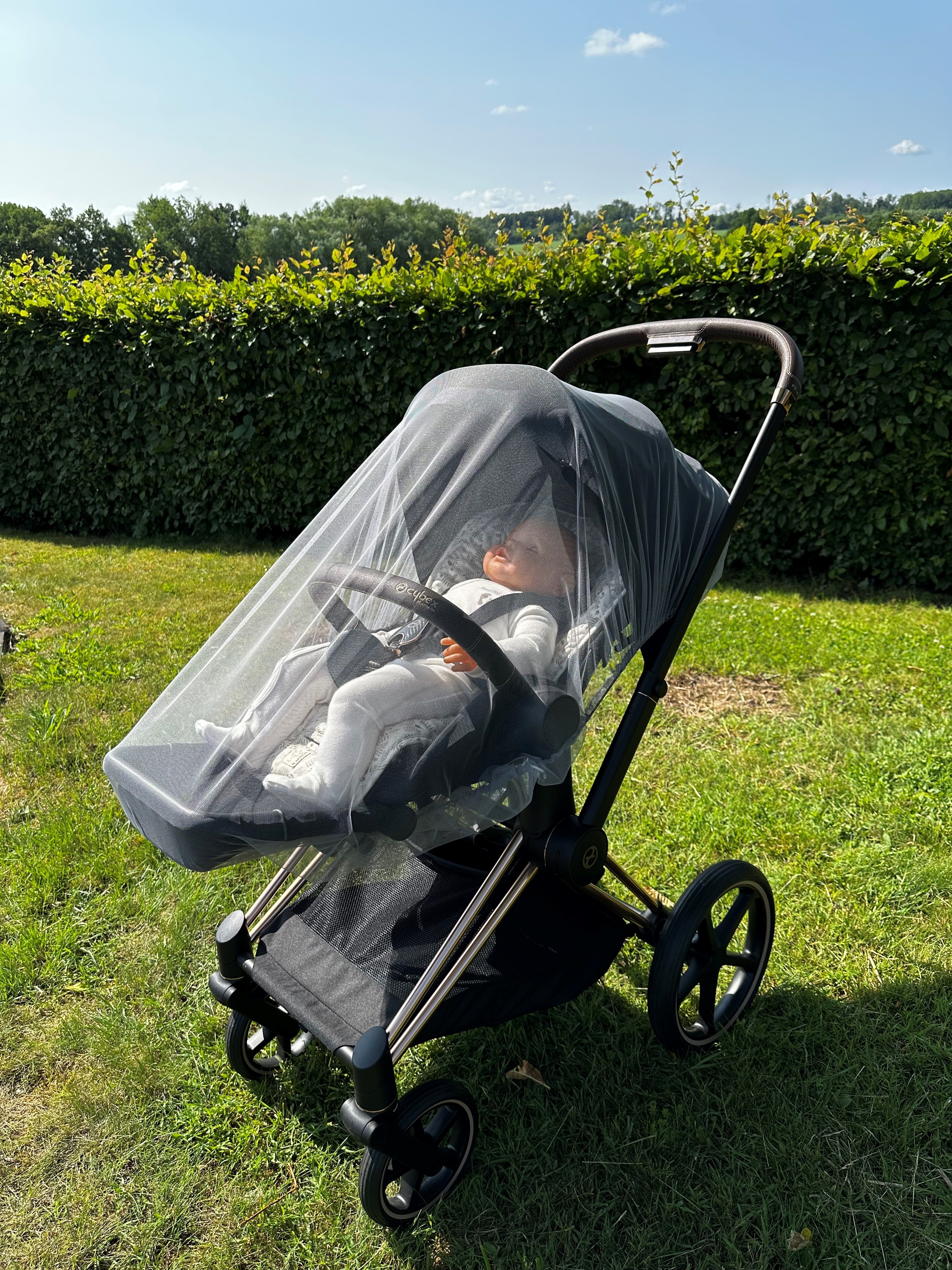 Moskitonetz für Kinderwagen