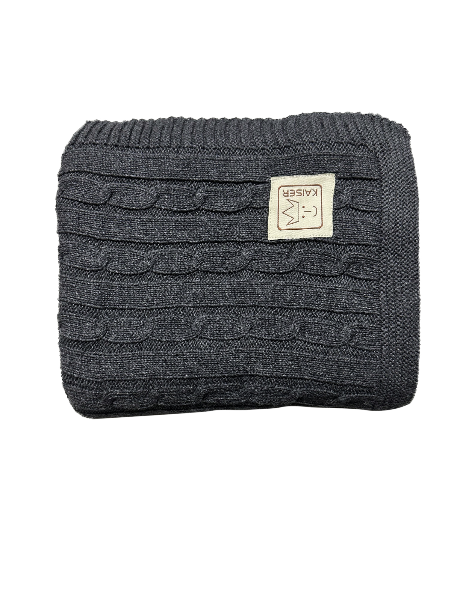 CABLE KNITT Babydecke Strick