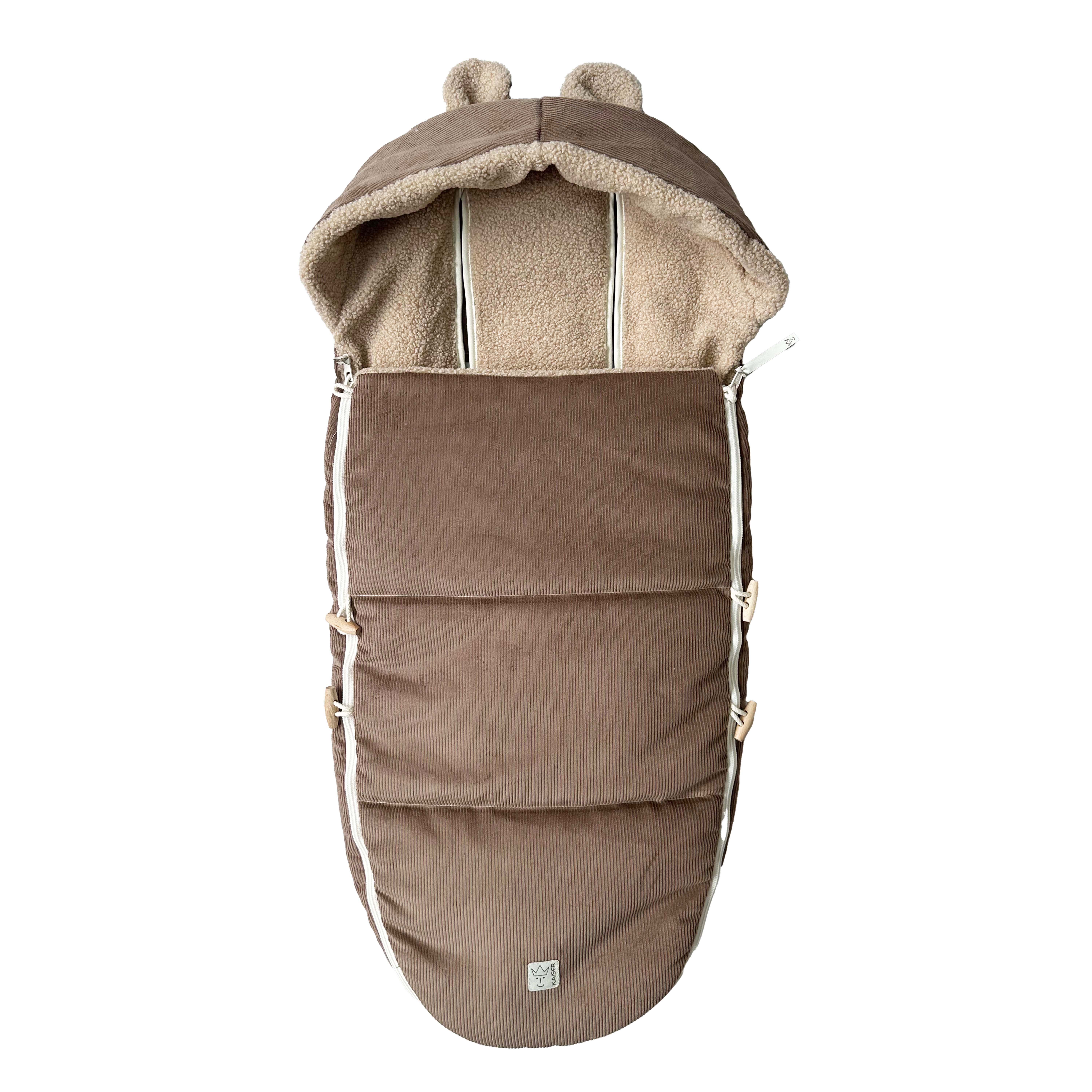 HAU KEA Fußsack in der Farbe caribou