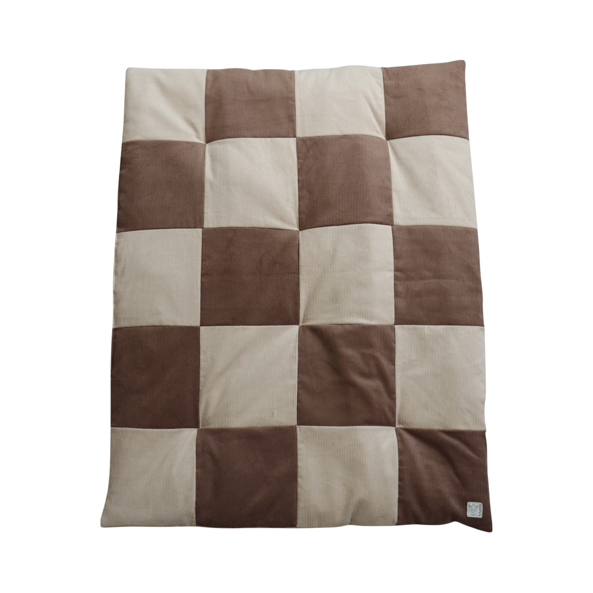 Krabbeldecke / Laufstalleinlage CORD PATCHWORK