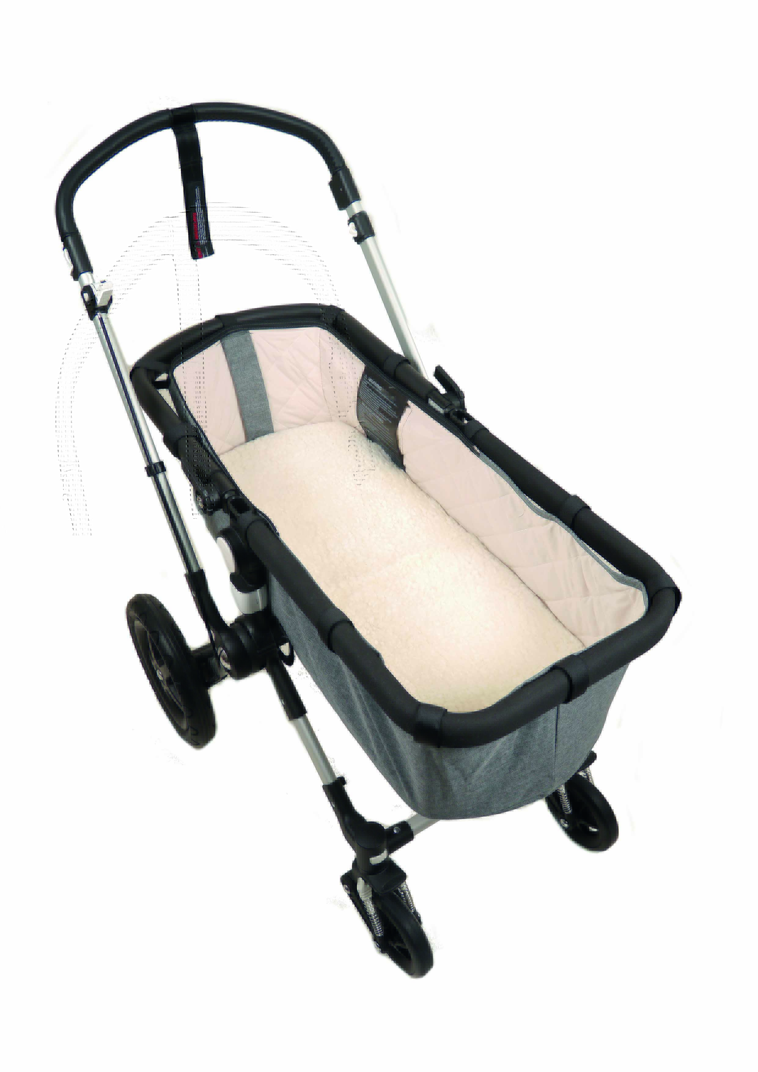 Lammfell Matratzenbezug for Bugaboo & Joolz