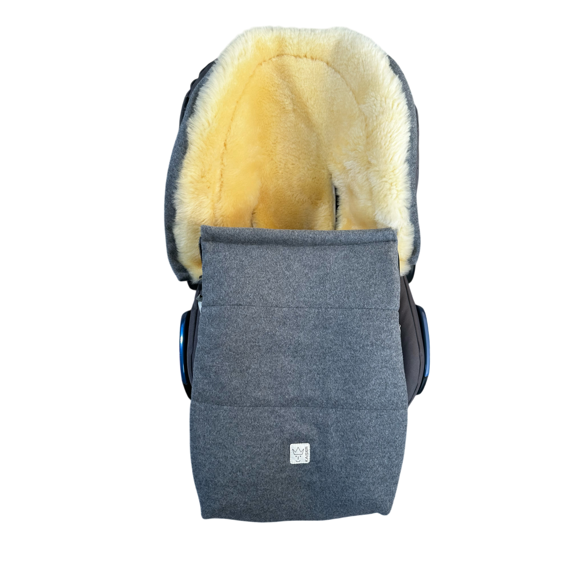 EMILIA - Lammfell Babyschalen Fußsack