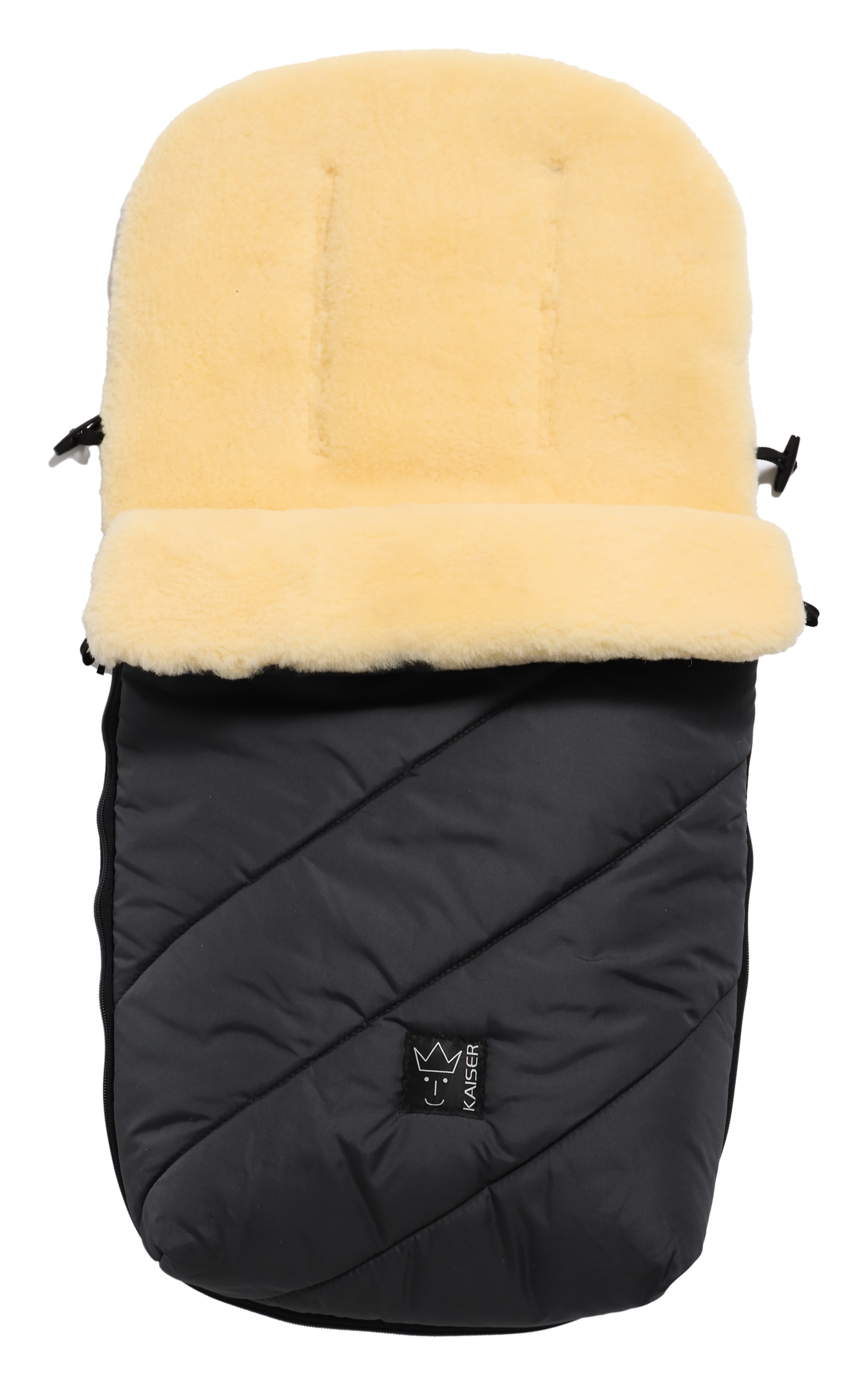 POLAR Lammfell Kinderwagenfußsack