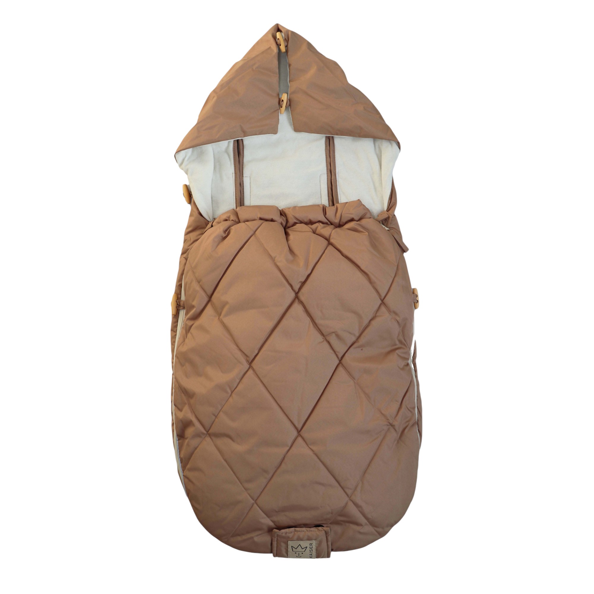 Sommer Fußsack in der Farbe sand