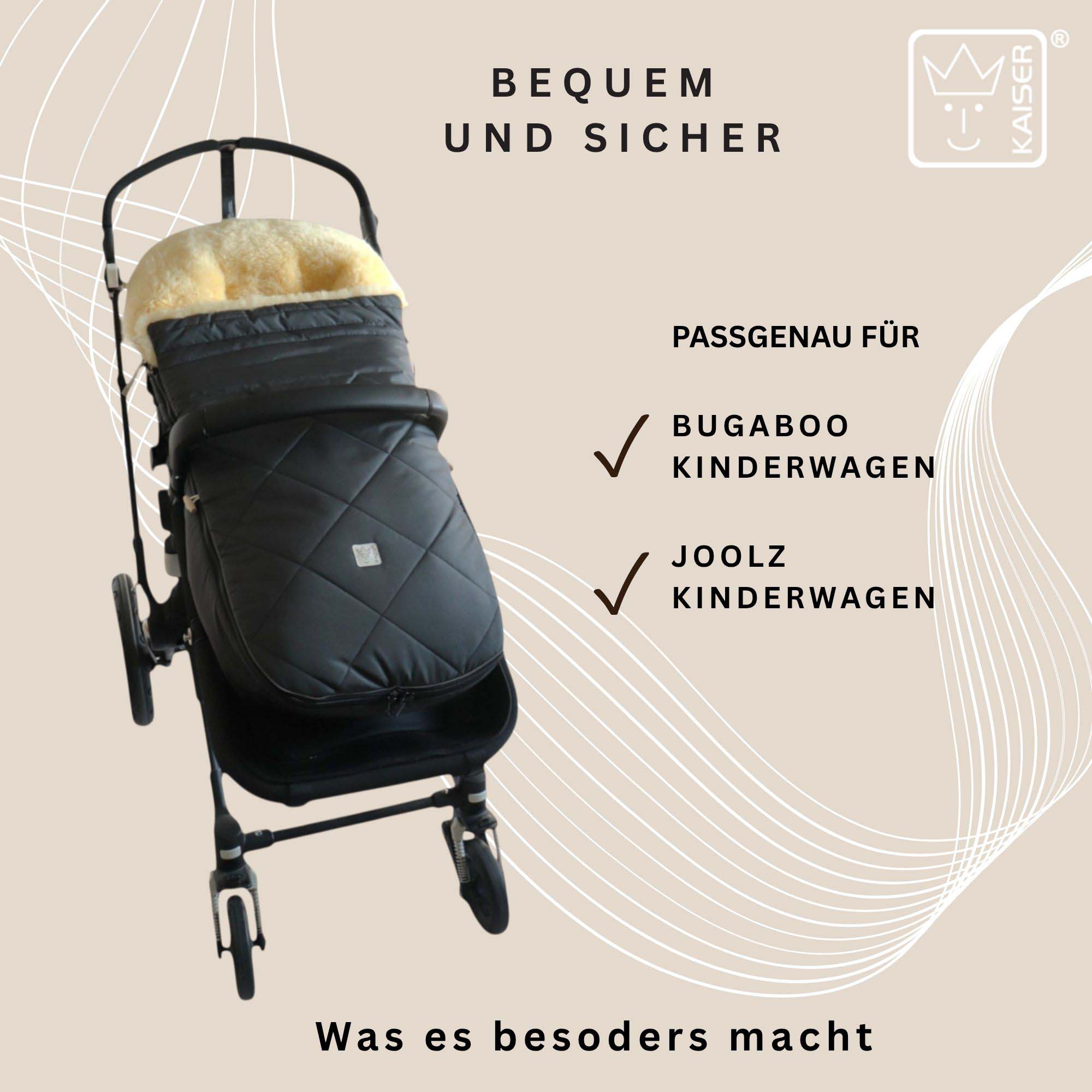 Passend für Bugaboo und Jollz Kinderwagen